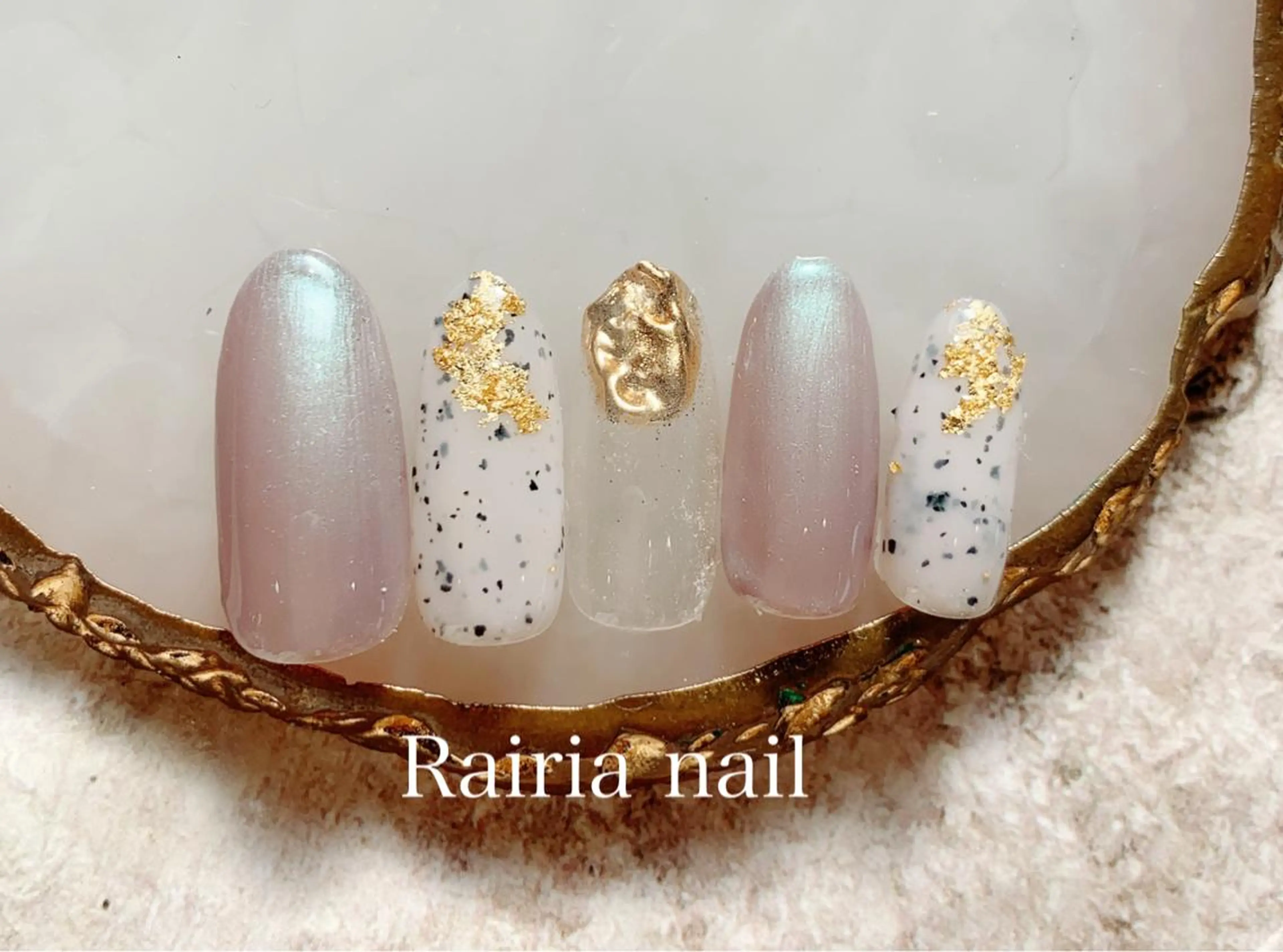 ネイル アートネイル カジュアル フラワーネイル フットネイル ジェルネイル Rairia nail本八幡店のネイルデザイン