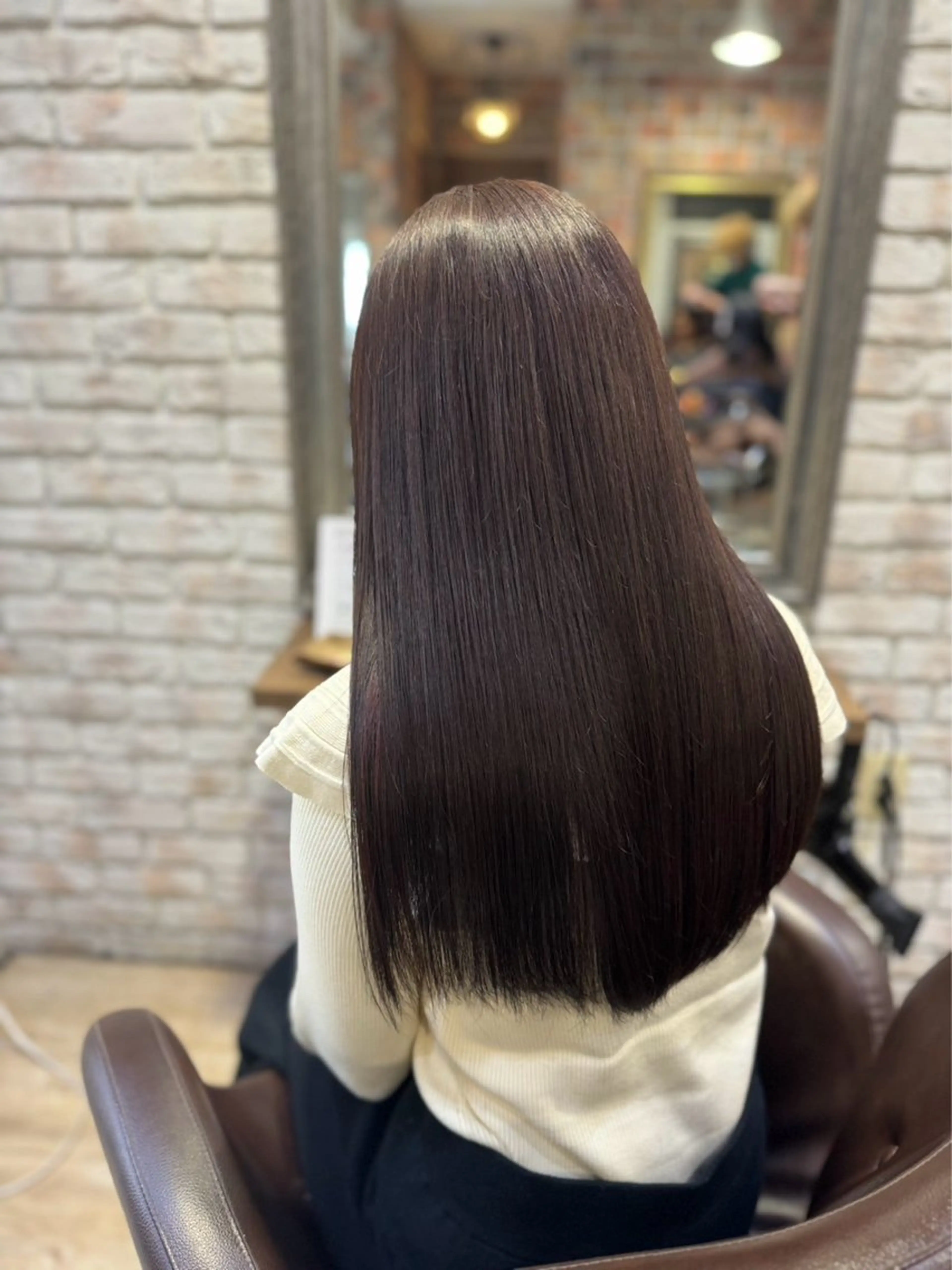 ロング 田中 元規のヘアスタイル