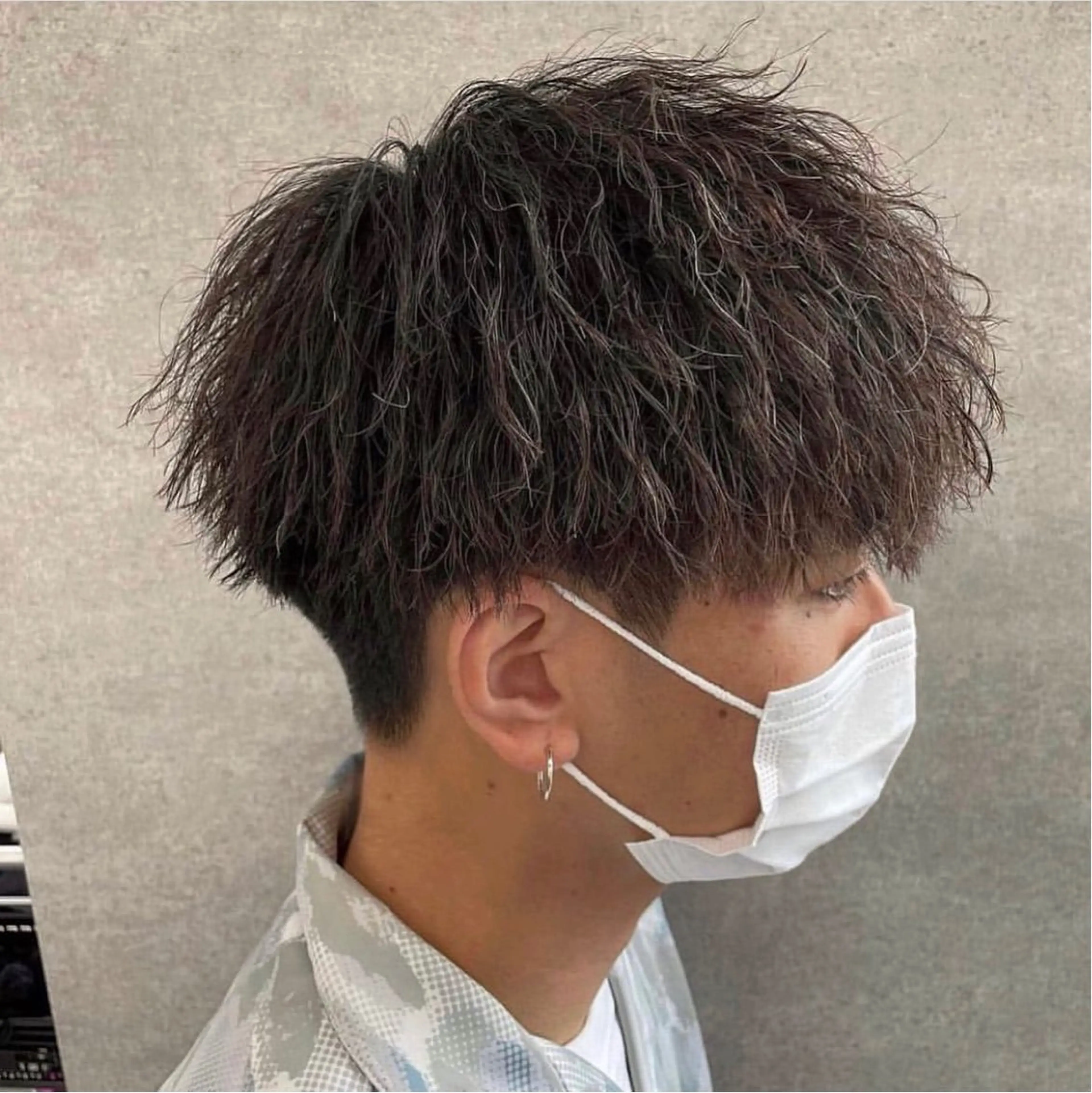 パーマ メンズ カット パーマ 🌟あゆ🌟 女子ウケスタイルのヘアスタイル