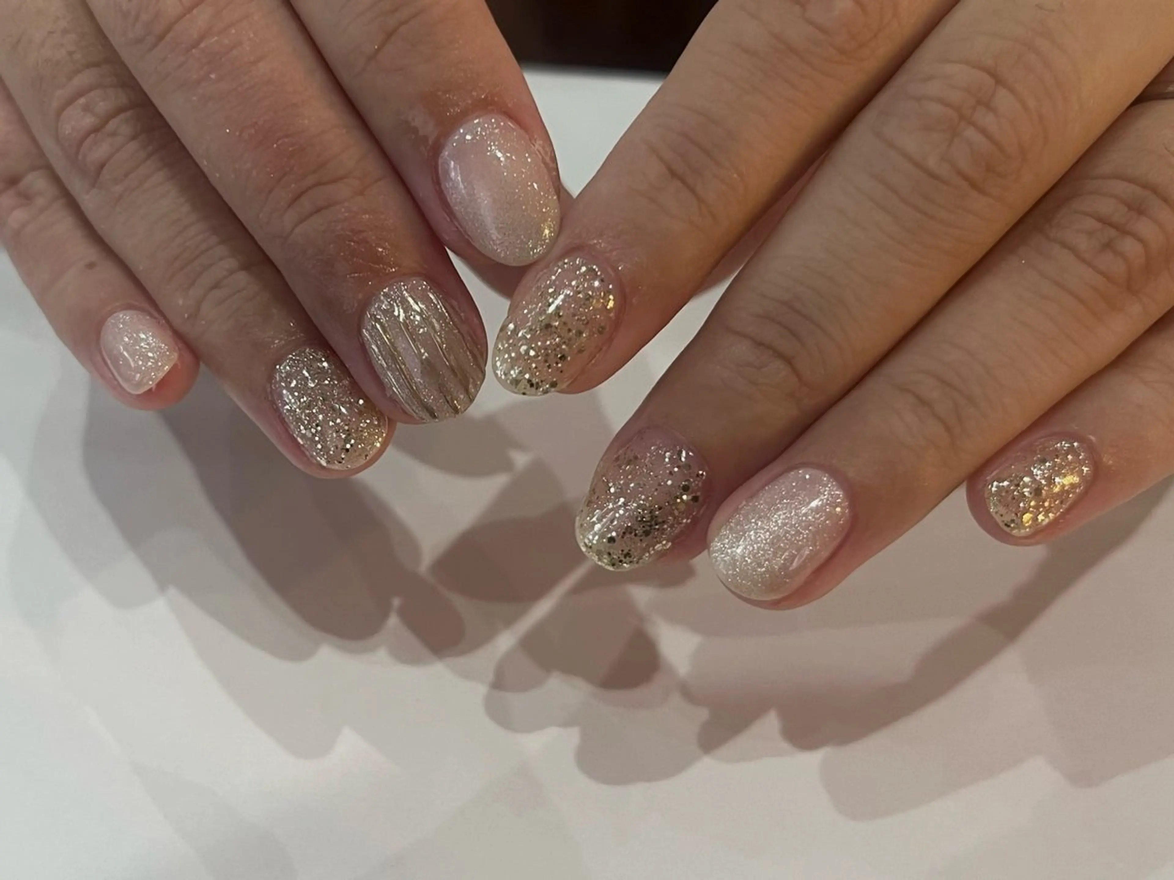 ネイル キラキラネイル ハンドネイル Etel atelier.のネイルデザイン