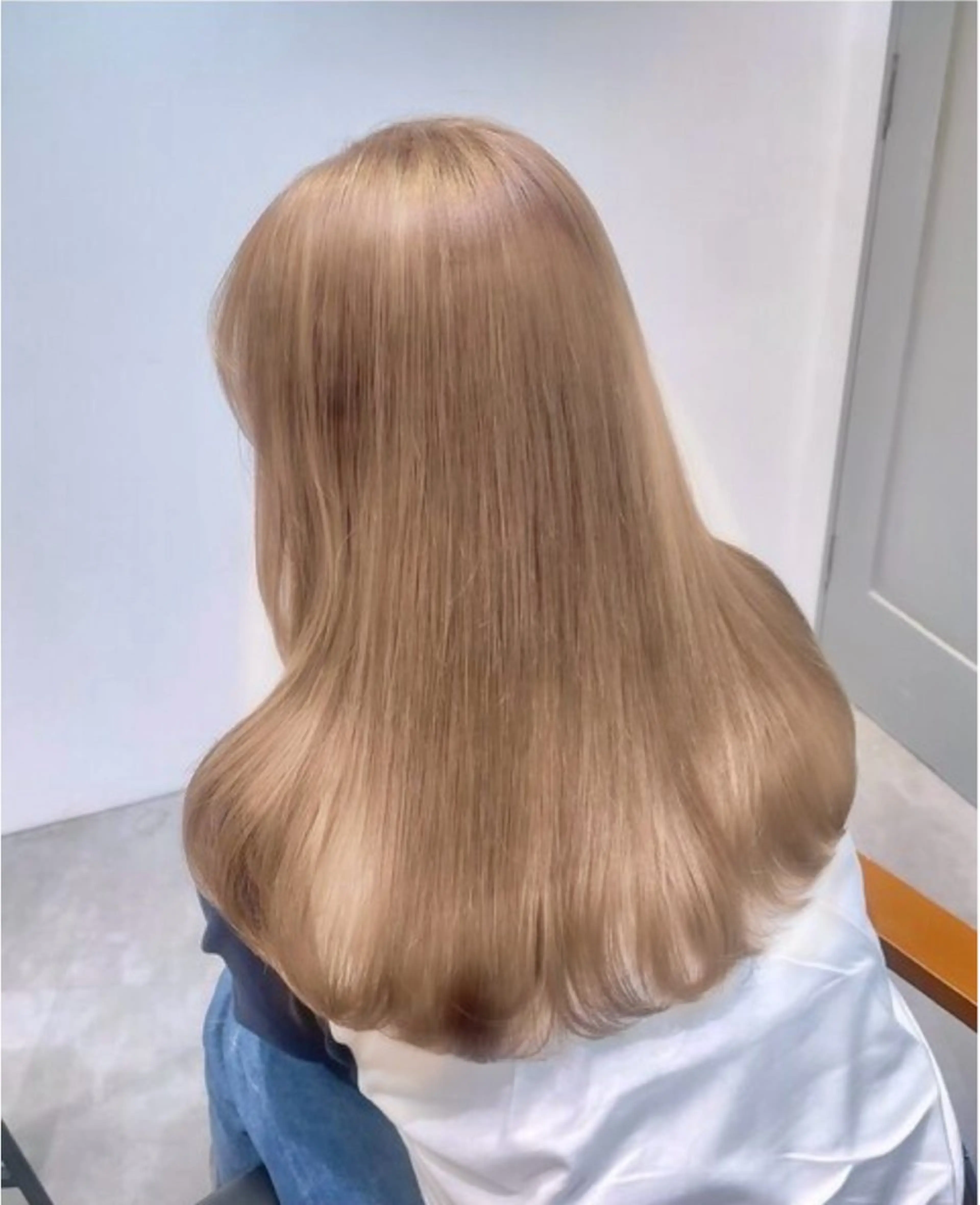 ミディアム 🦋ミルクティーベー ジュ🦋mayukiのヘアスタイル