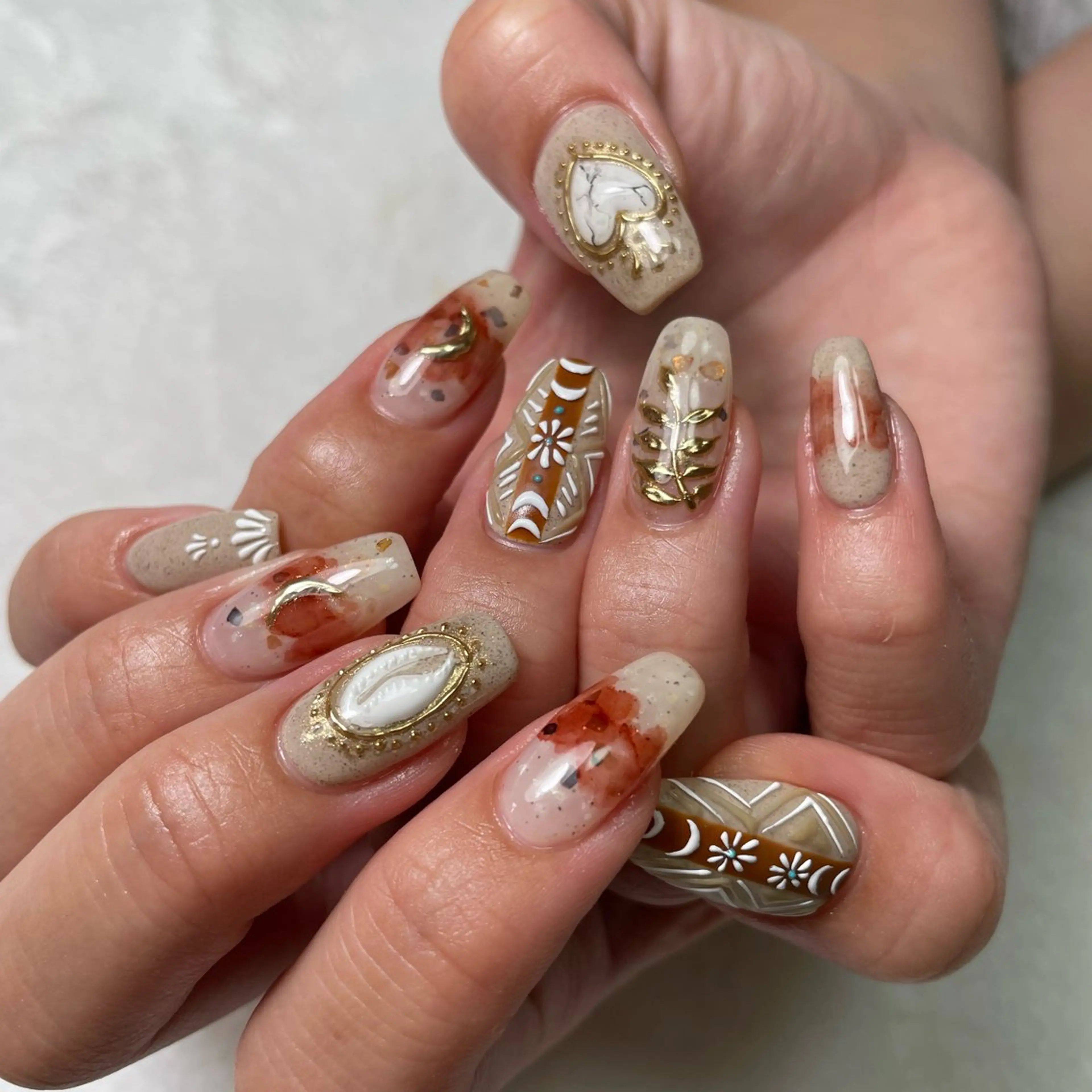 ネイル ハンドネイル kipinail 川﨑えりかのネイルデザイン
