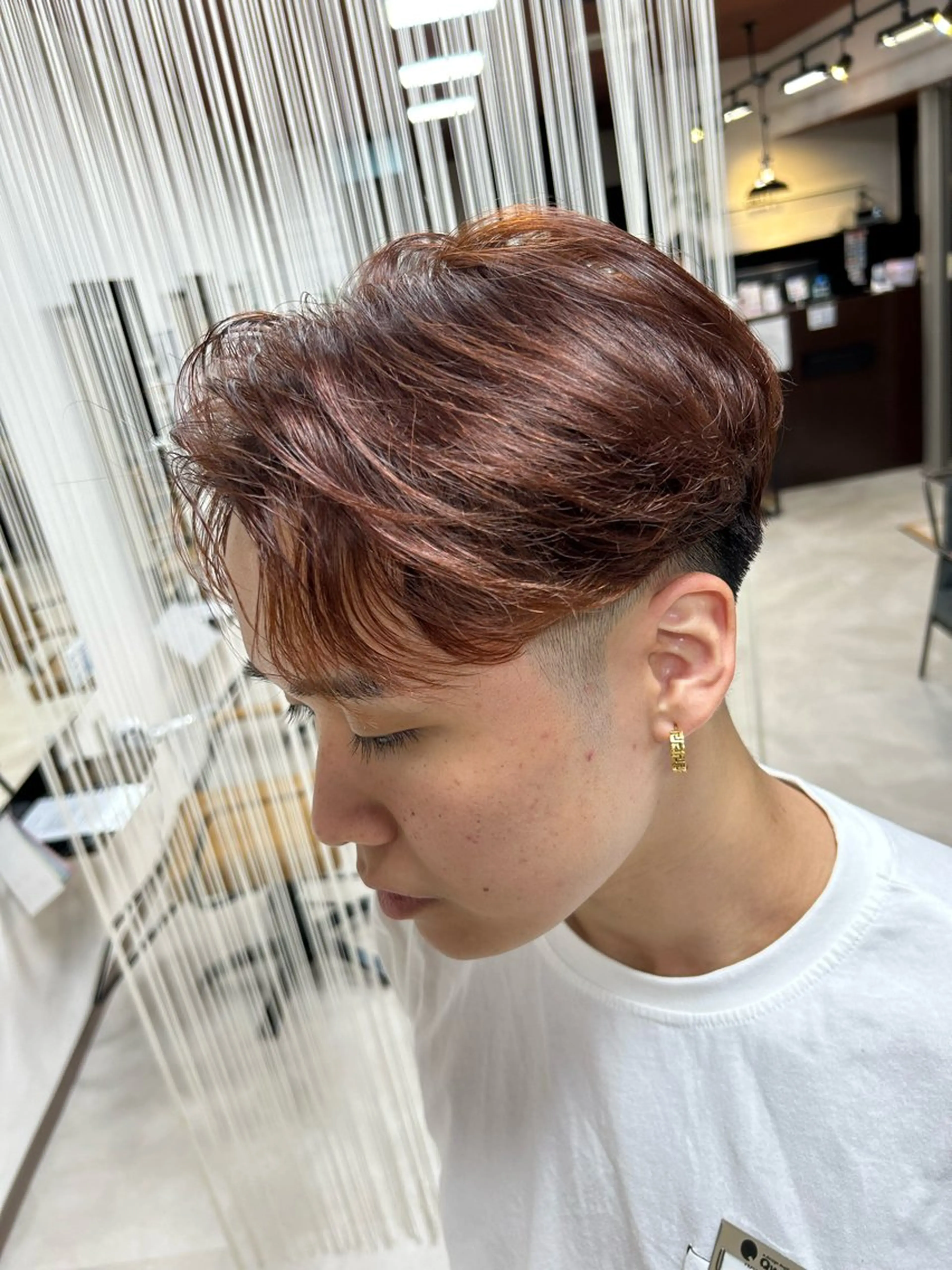 ショート ヘアカラー Qwali所属・にしむら かなたのヘアスタイル