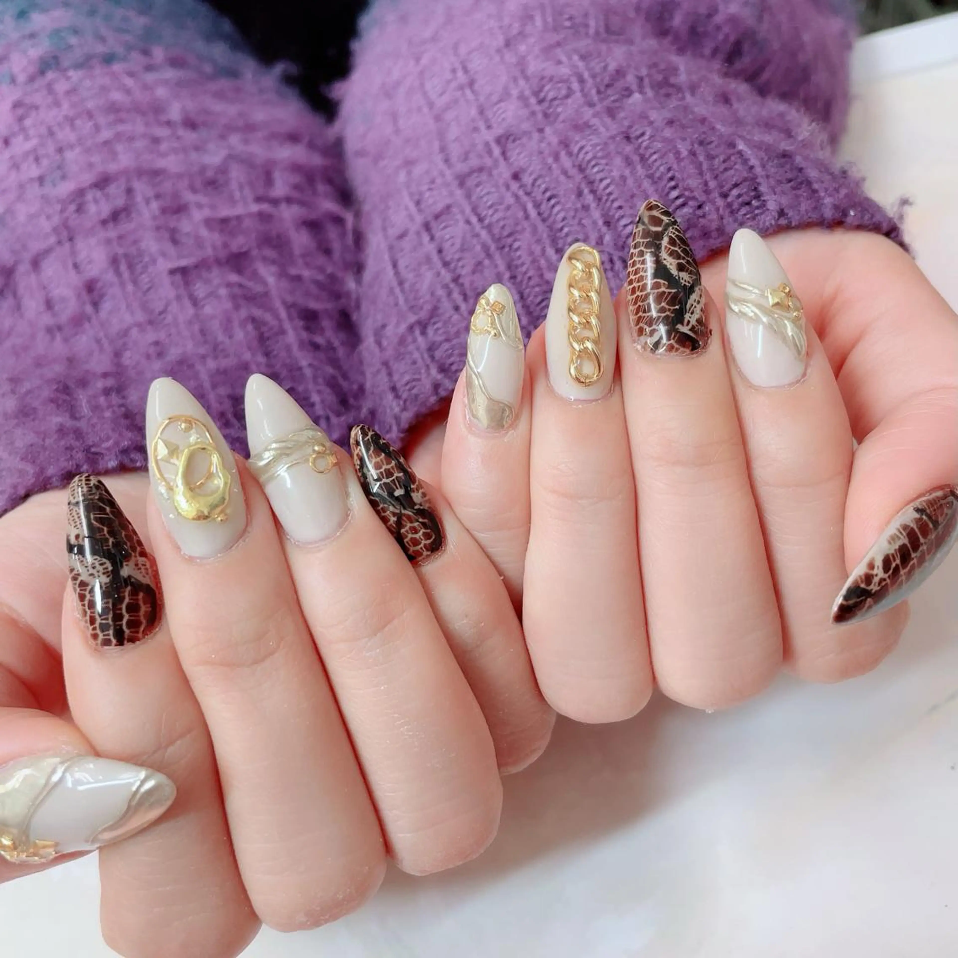 ネイル ハンドネイル NailSalonMooN所属・Nail Salon MooNのネイルデザイン