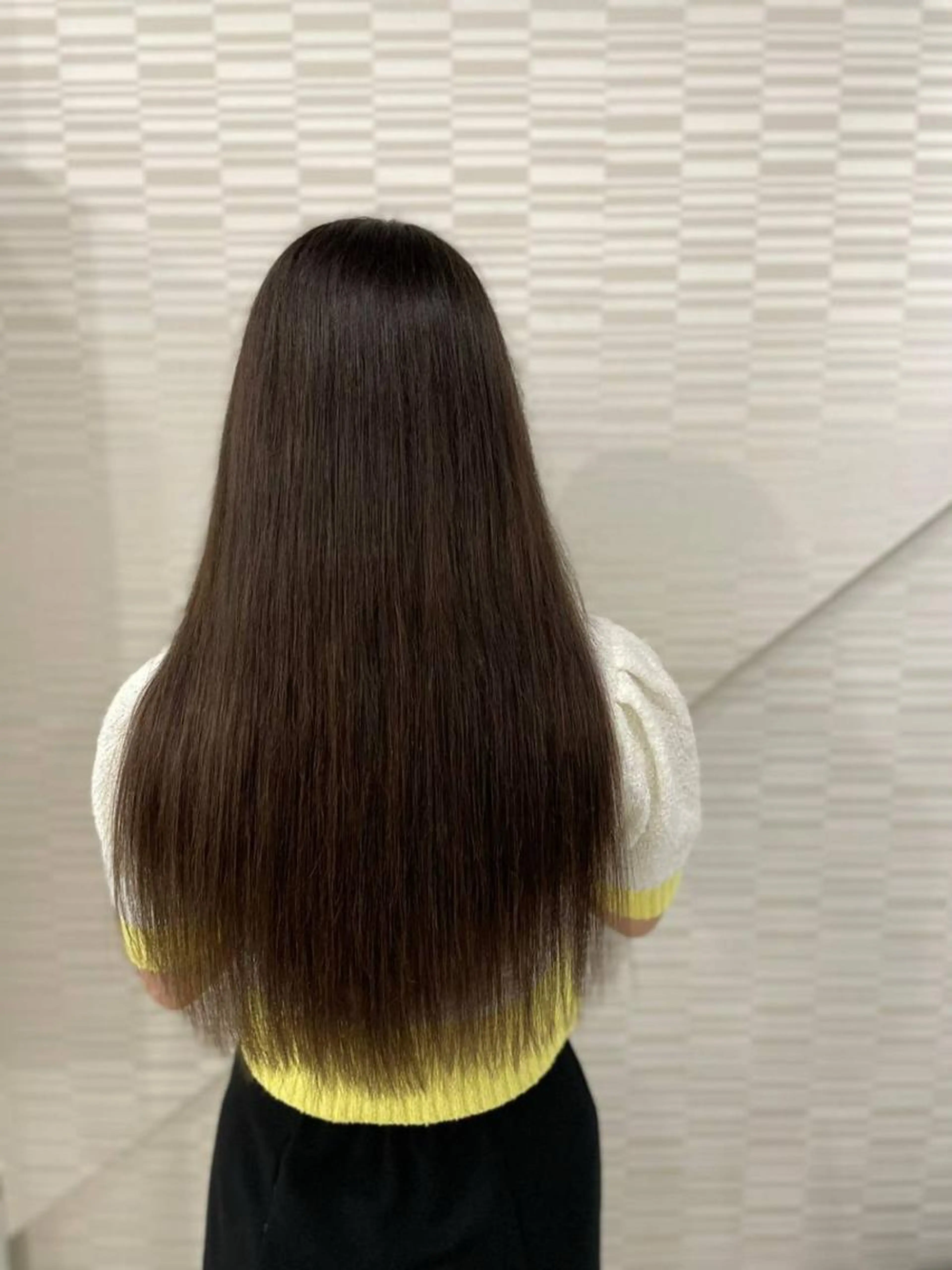 【ロングの方にオススメ】ハイブリッド/シールエクステ(52cmヘソ下)40枚5000円の写真