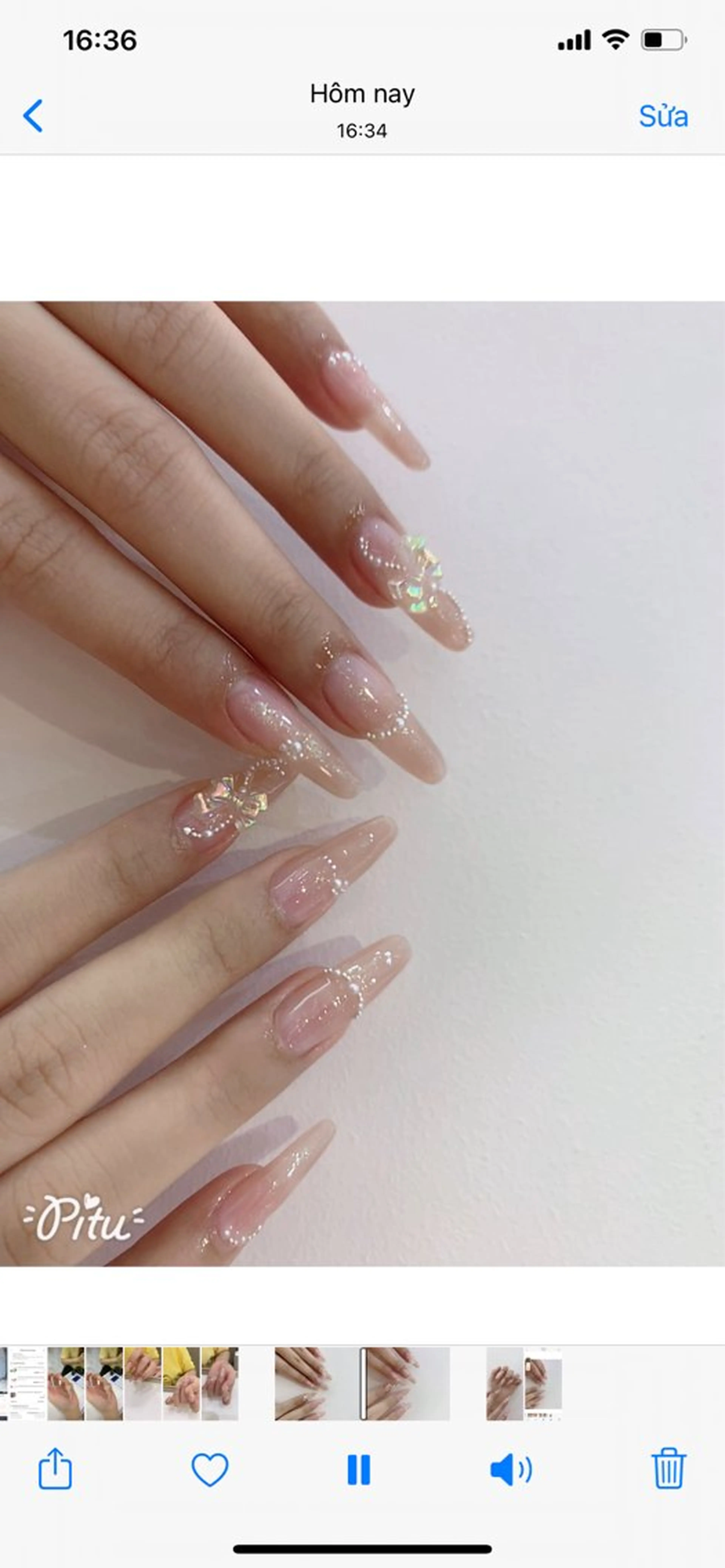 セミロング Lily nails studio所属・ネイルサロン Lilyのネイルデザイン