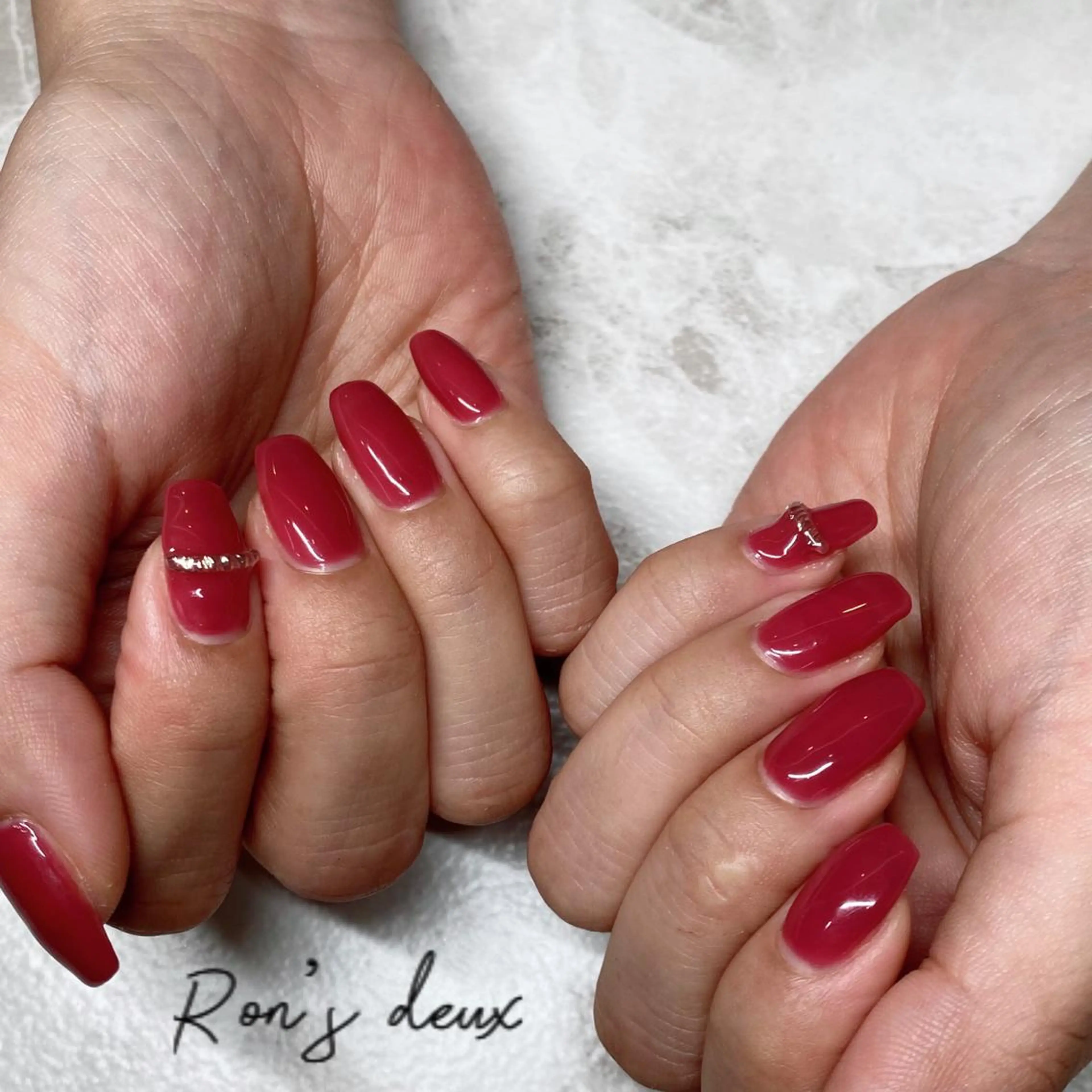 ネイル アートネイル Ron's nail 笹岡のネイルデザイン