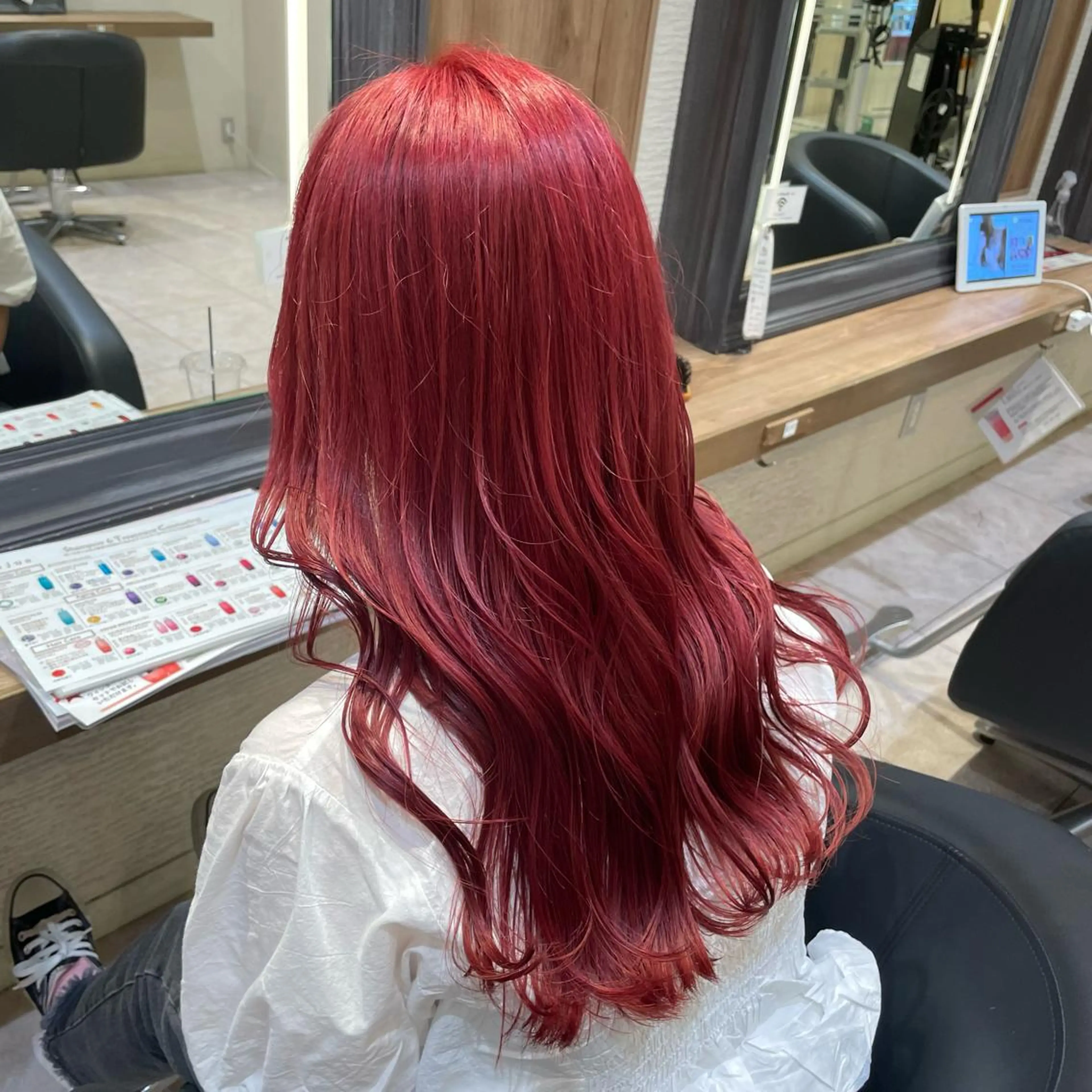 ロング カラー ブリーチ レイヤー/ハイトーン 🫧‪Erikaのヘアスタイル