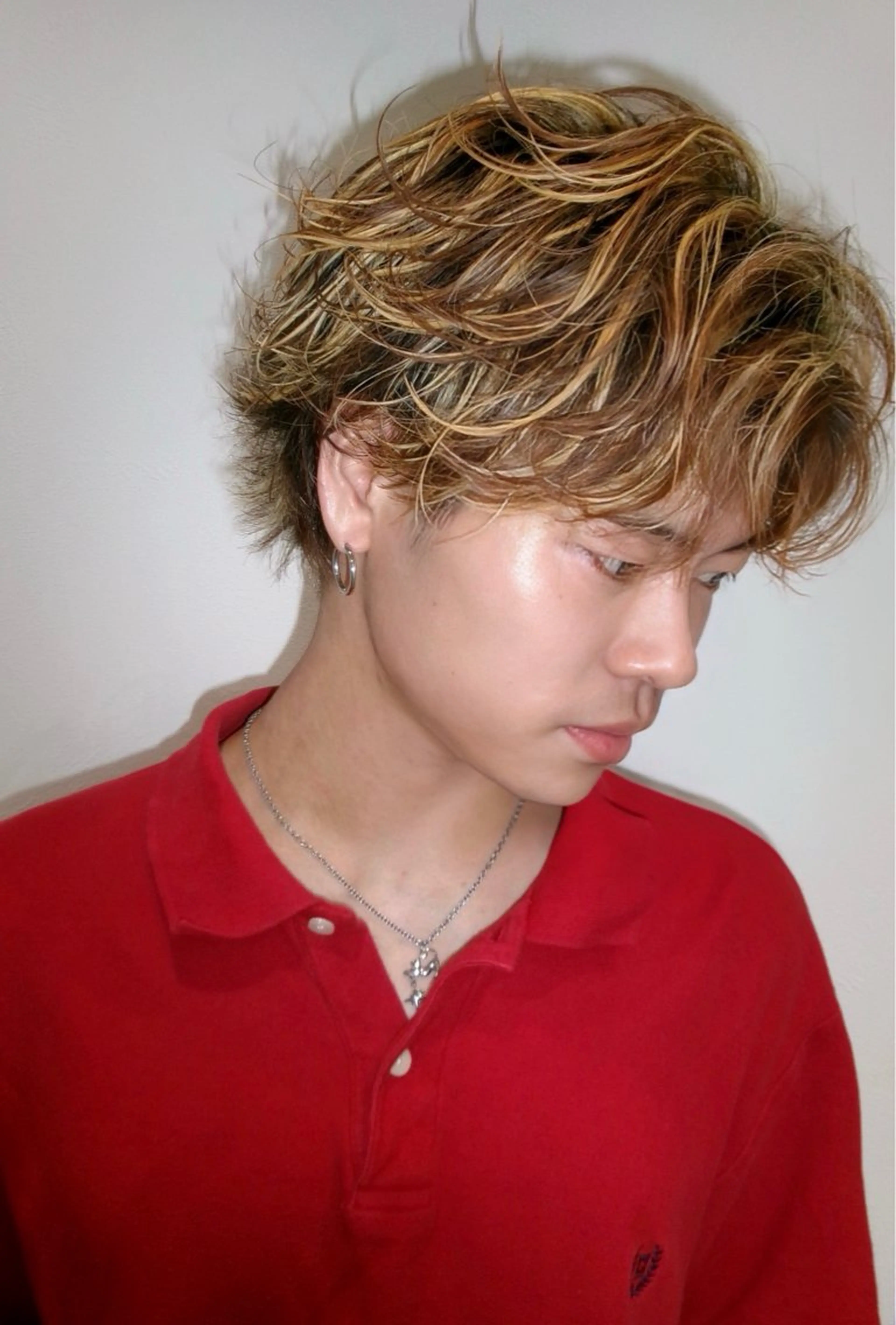 ショート カラー パーマ ヘアアレンジ ハイライトカラー ハイライト ヘアカラー 🤩立川で垢抜け絶対 💇⭐️✂️石川雄登のヘアスタイル