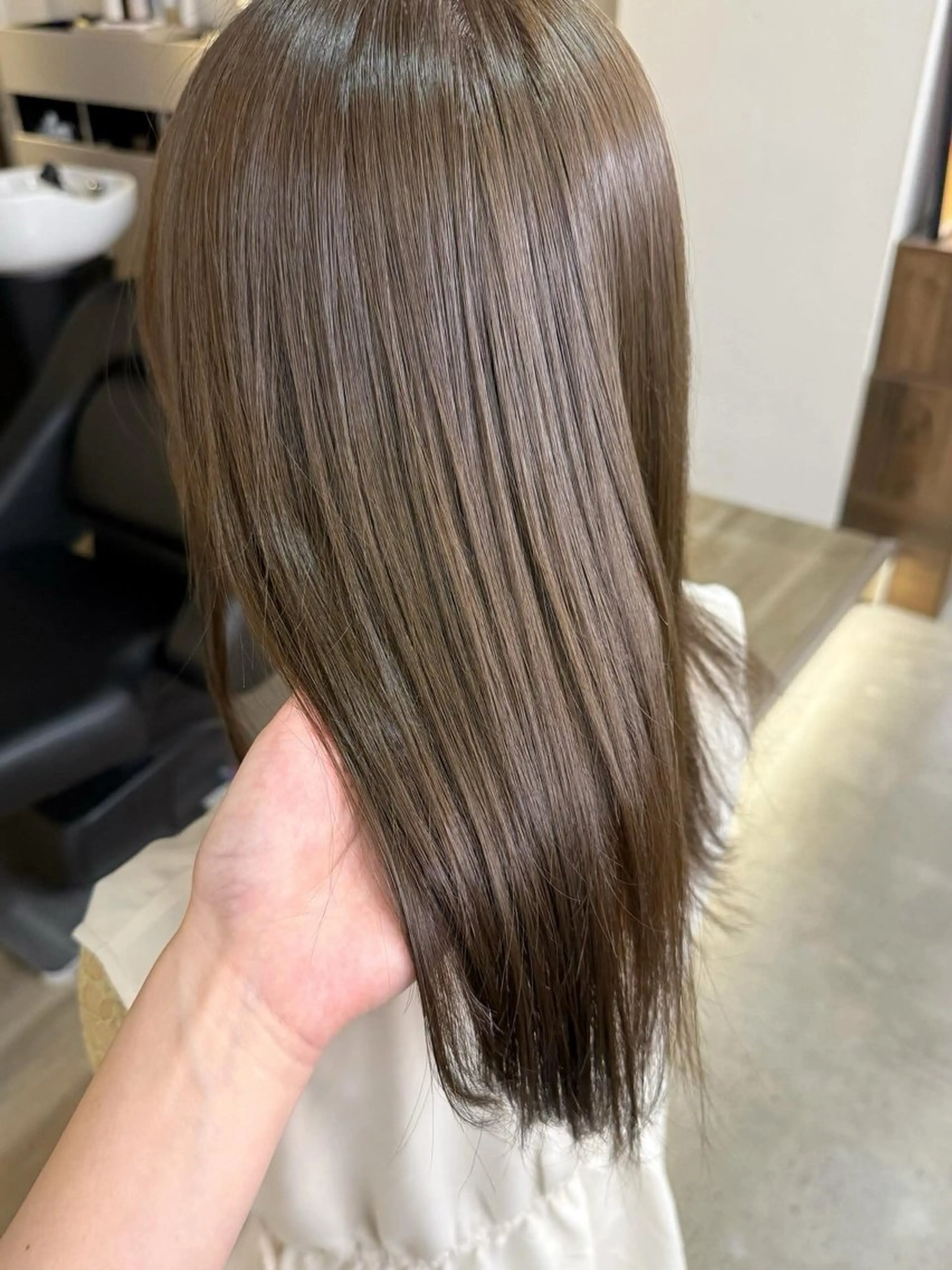 ︎︎🤍 cut+髪質改善treatment🤍✨の写真