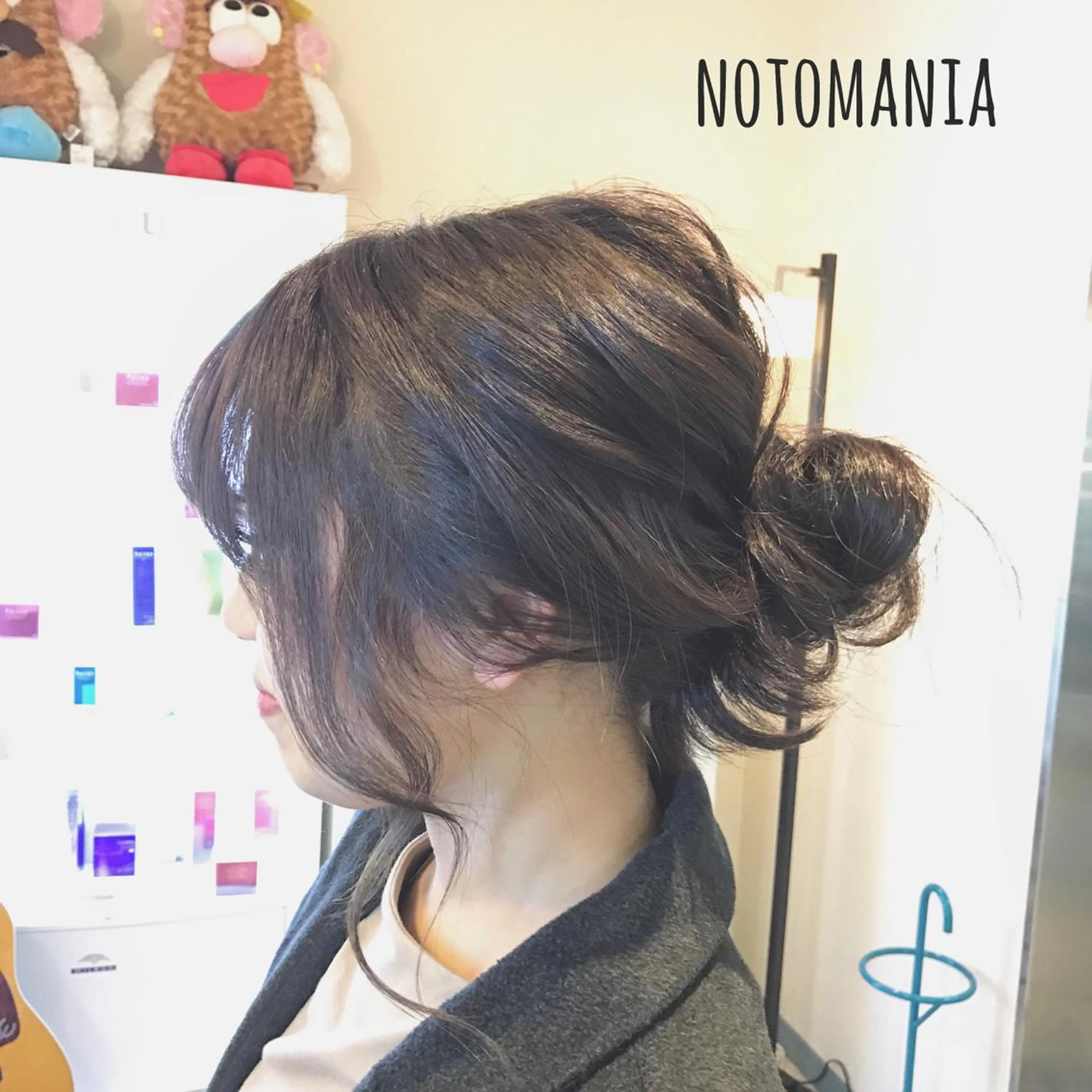セミロング ロング ヘアアレンジ イシハラ アズサのヘアスタイル