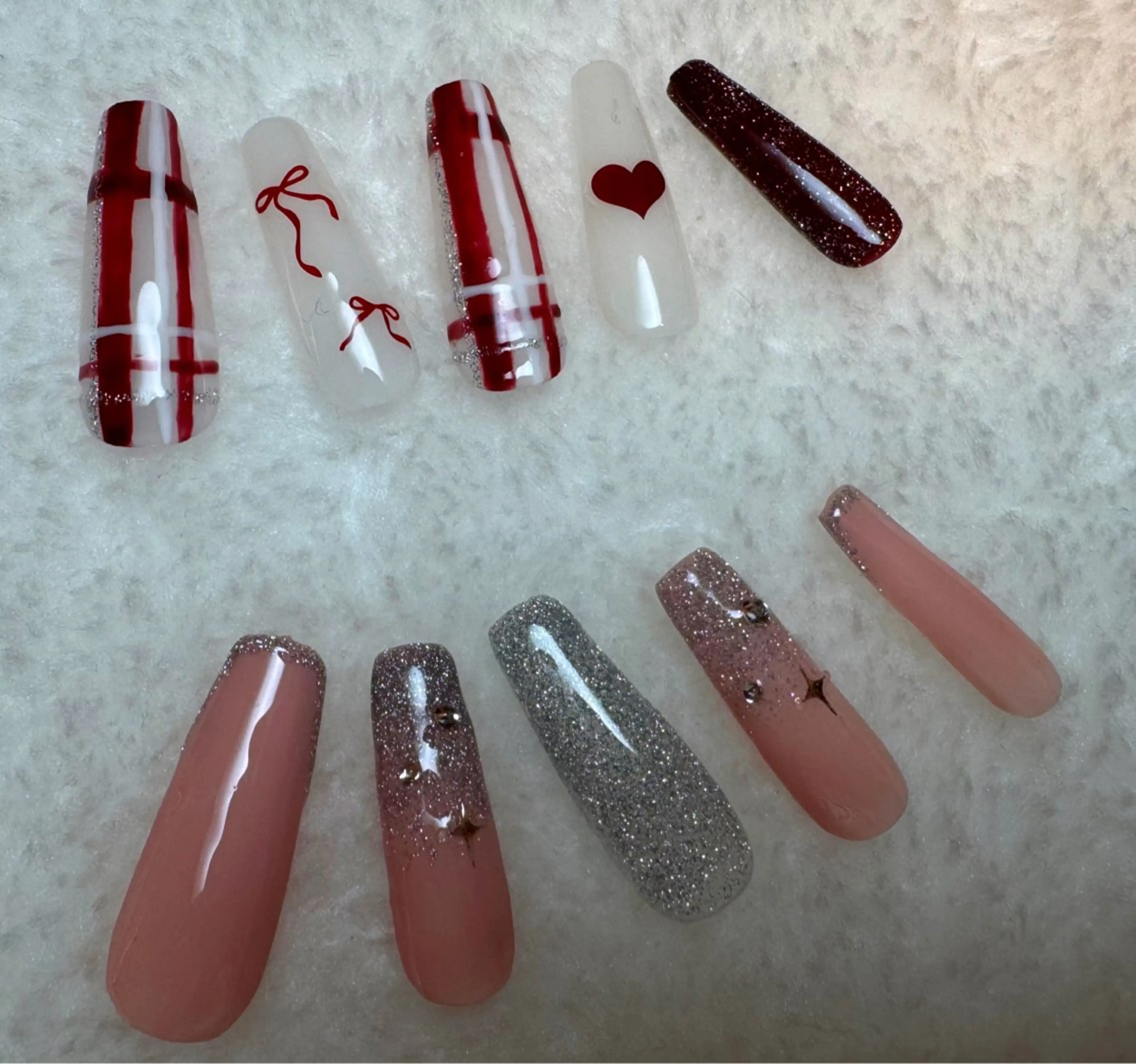 定額オフ込み長さだしメニュー💅🏽の写真