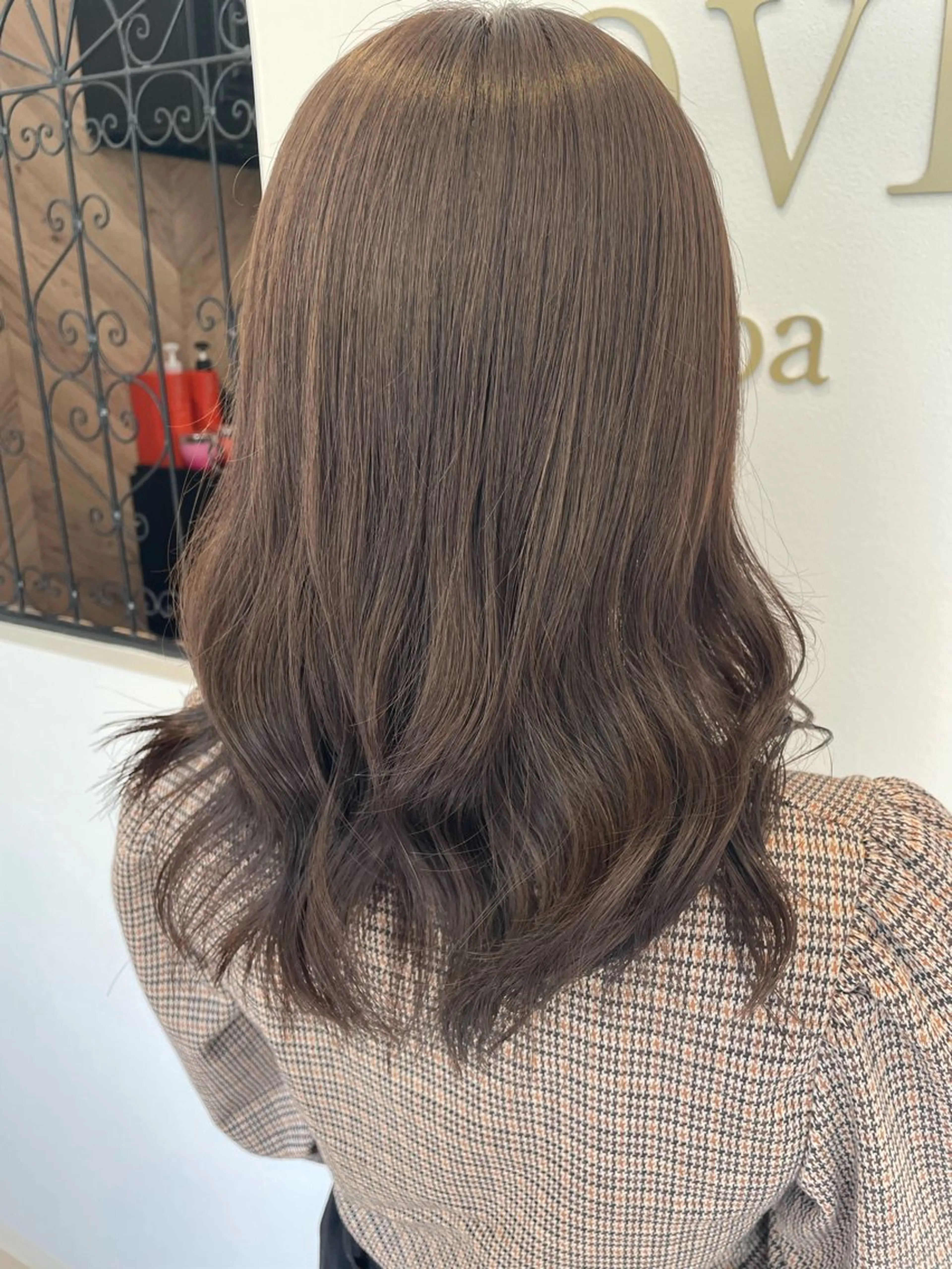 ミディアム 🍒しの🍒 透明感カラー/カットのヘアスタイル