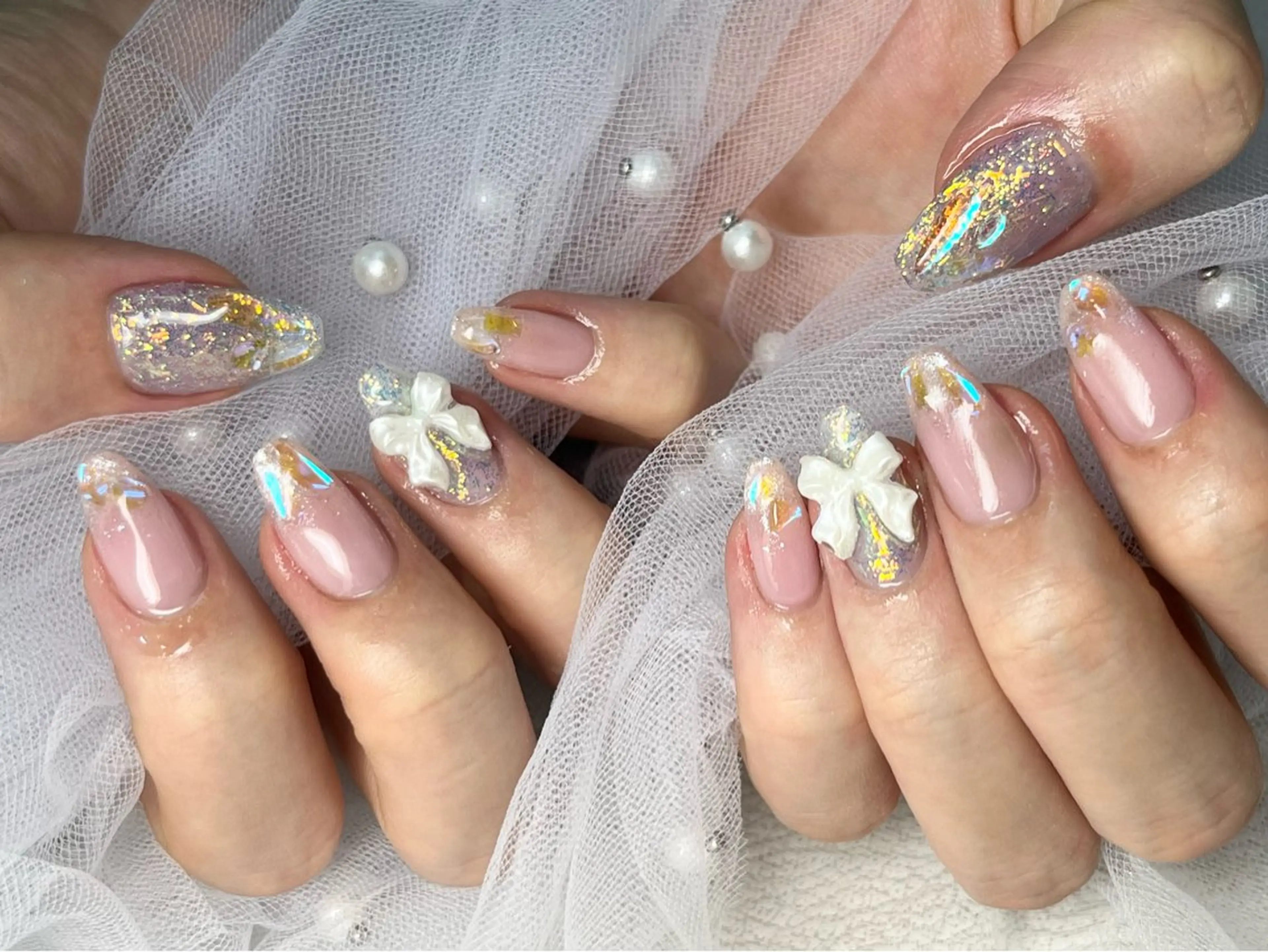 ネイル ハンドネイル Queennail 北堀江Yumiのネイルデザイン
