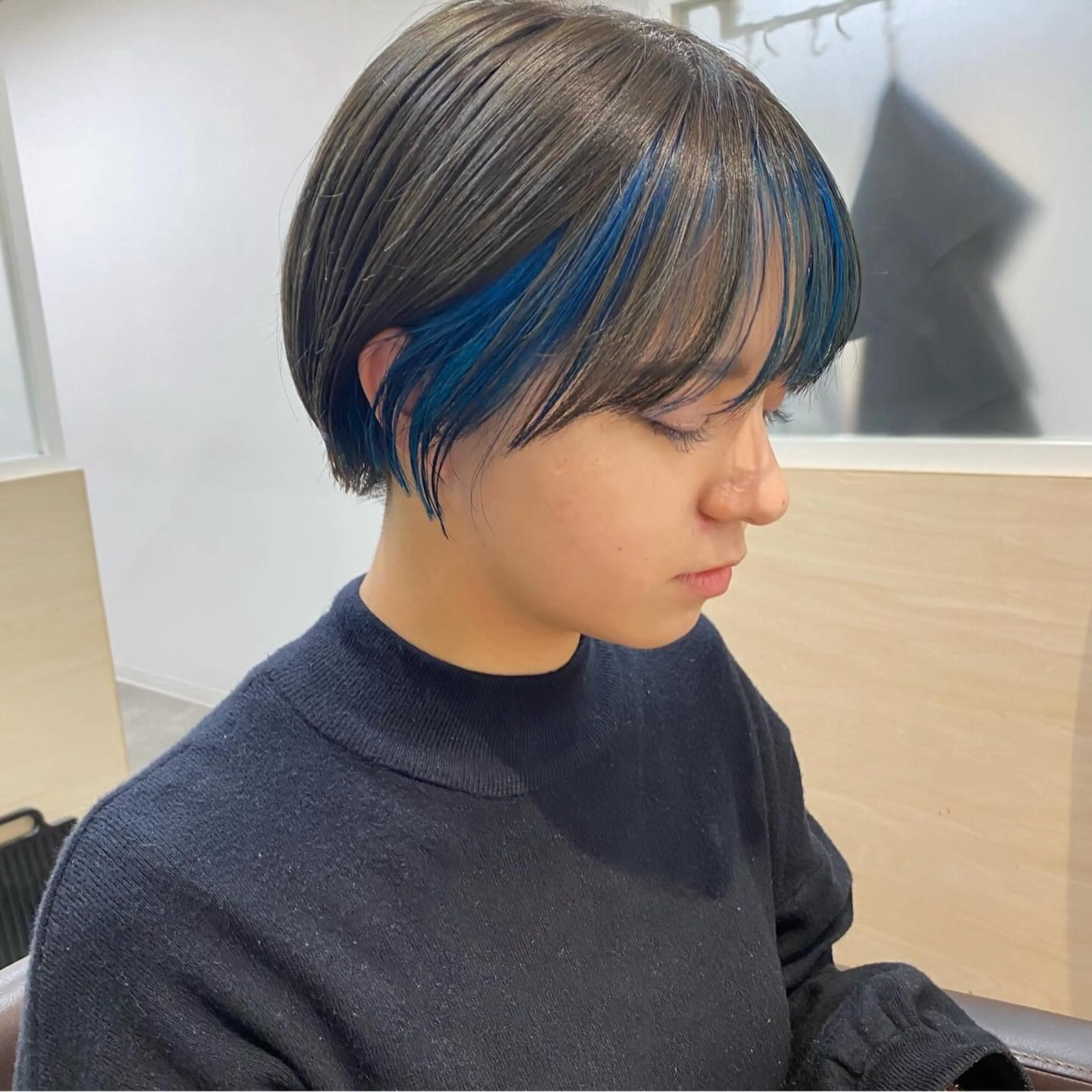 ショート カラー カット ヘアカラー トリートメント IVORY.所属・🟩くすみベージュ/ ショート/ボブ/大司のヘアスタイル