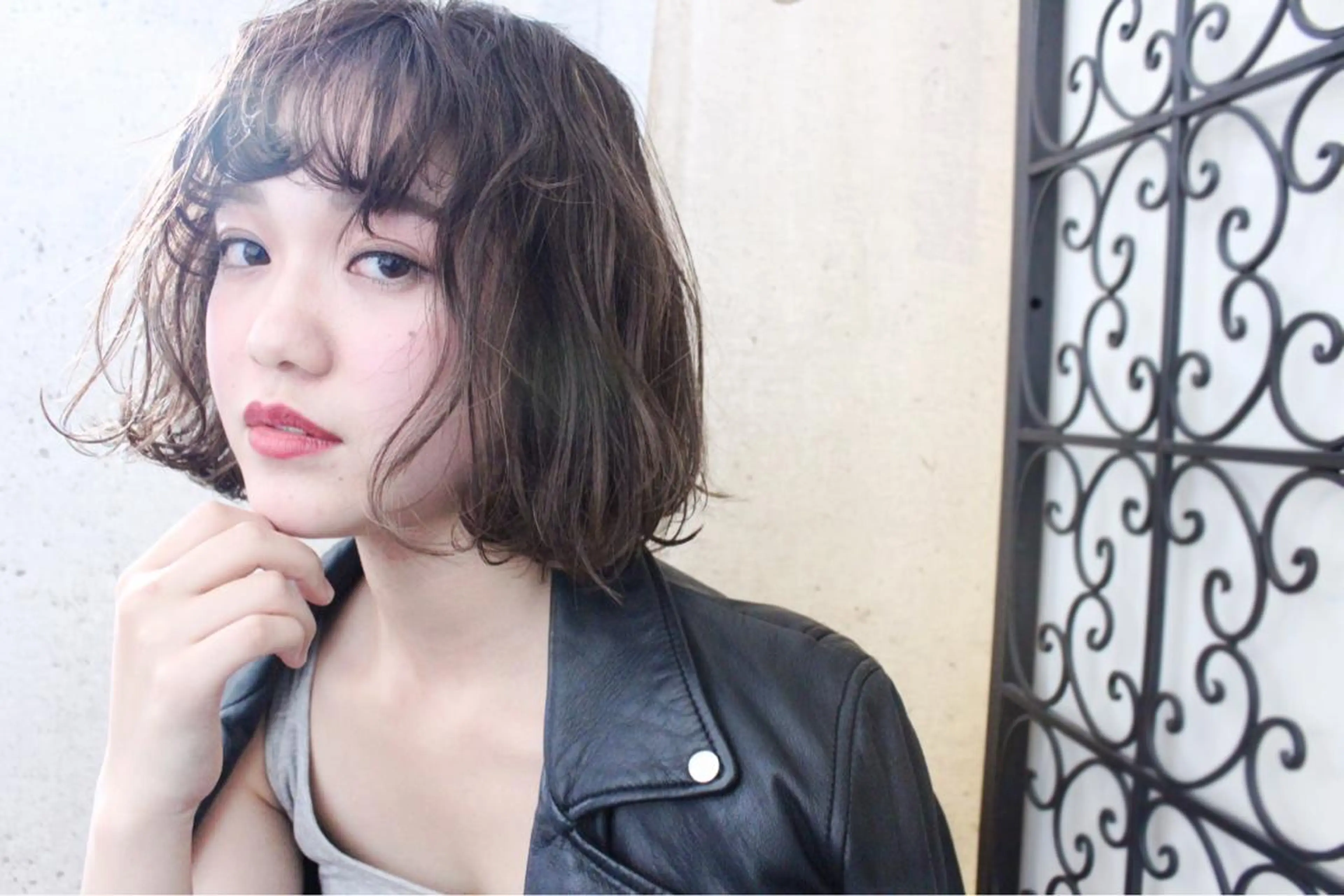 ショート カラー パーマ ooit所属・ooit 【オーイット】のヘアスタイル