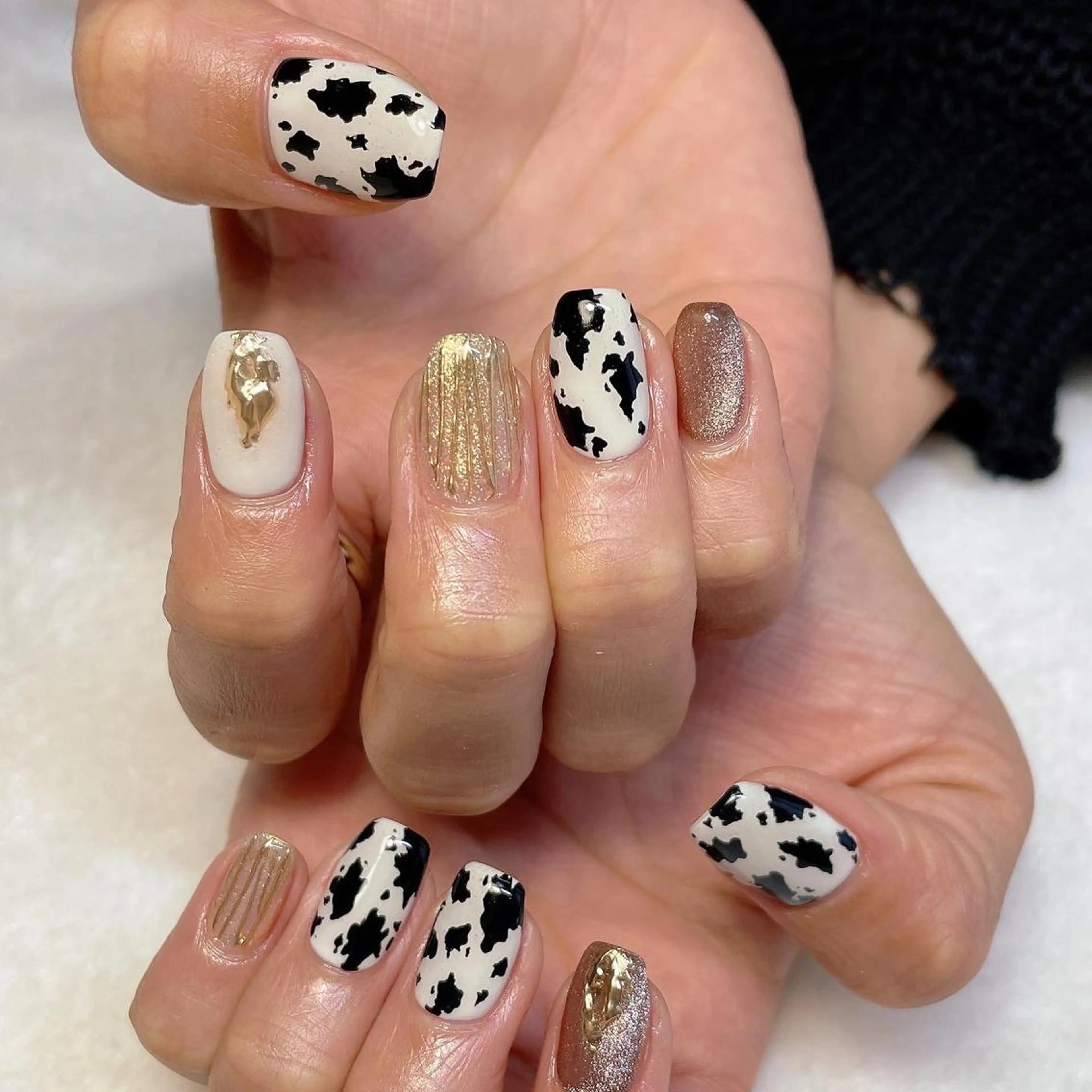 ネイル アートネイル ミラーネイル ハンドネイル kipinail 川﨑えりかのネイルデザイン