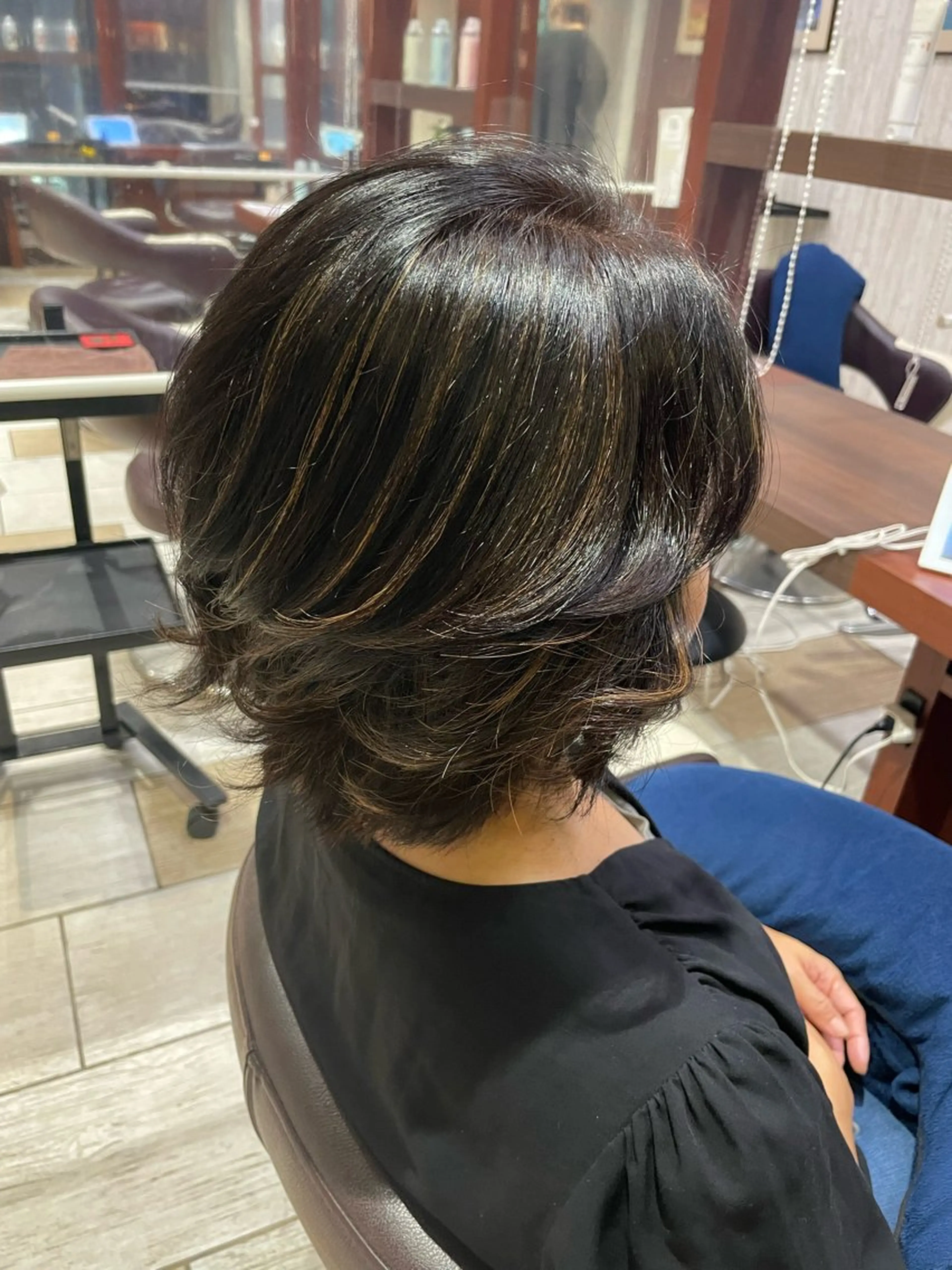 ショート ハイライト EARTH菊名店👾 ひらのすぐるのヘアスタイル