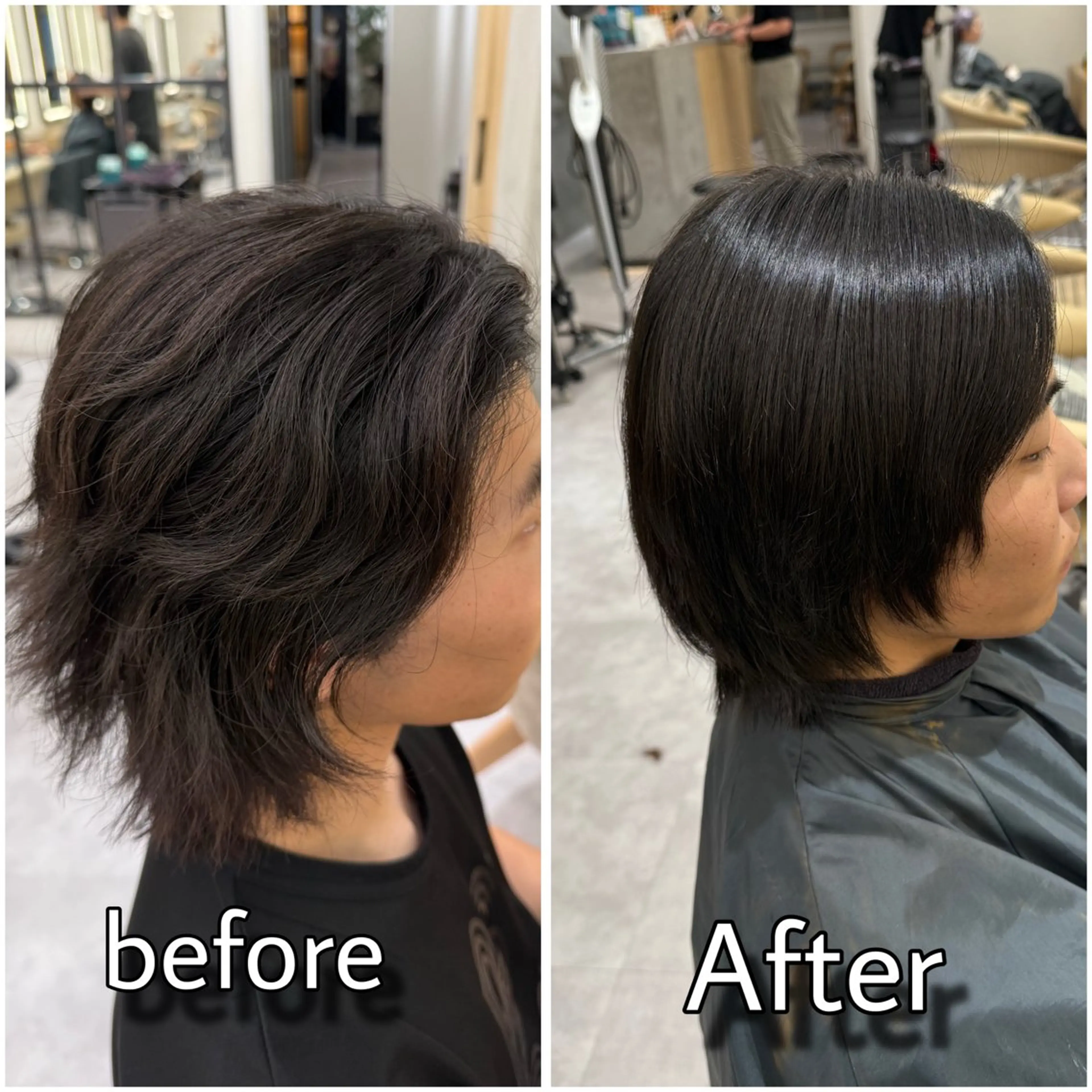 メンズ 縮毛矯正 菅沢三奈/さいたま市 縮毛矯正/ヘアカラーのヘアスタイル