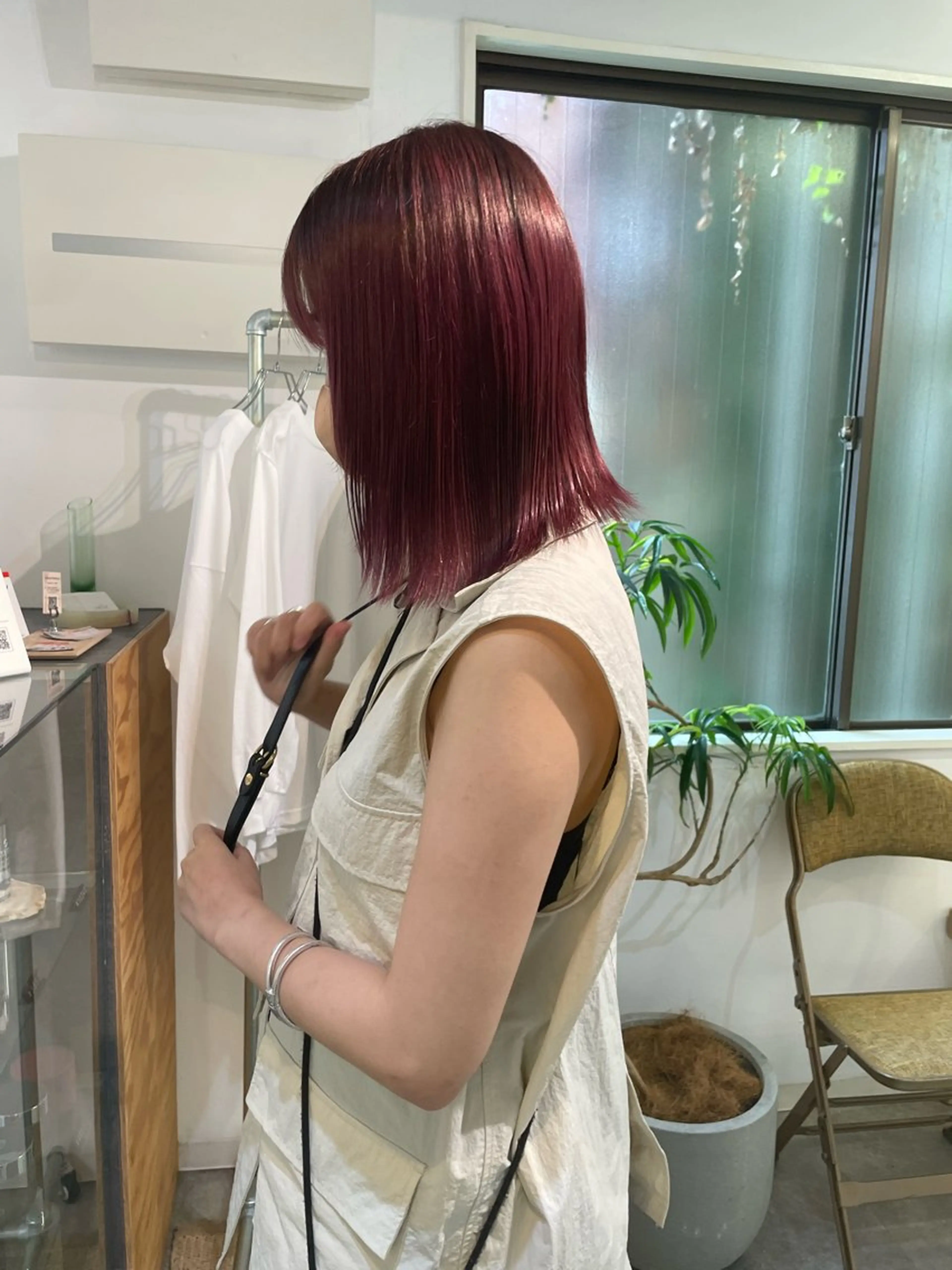 ミディアム sakura🌸 レイヤー/nelkeのヘアスタイル