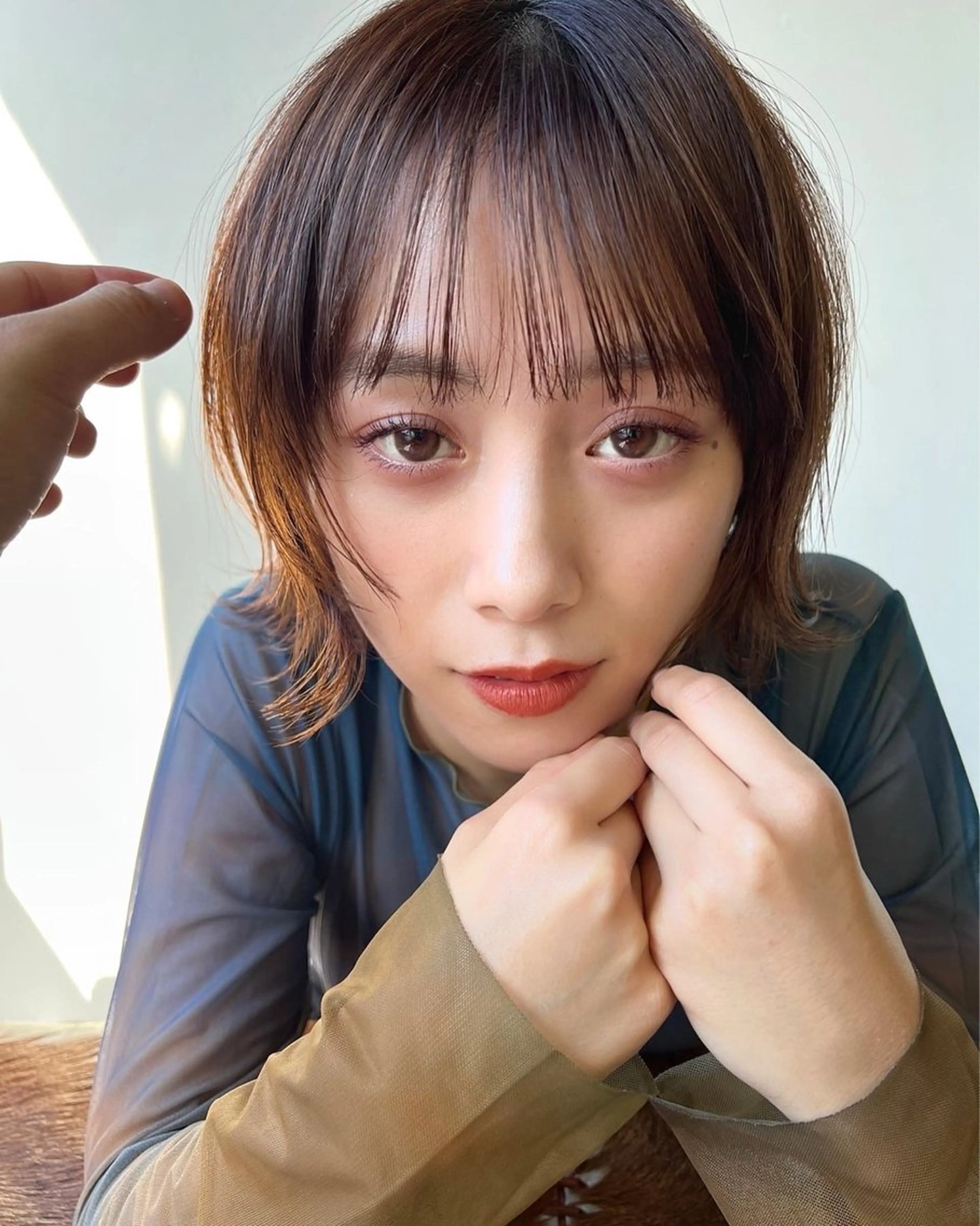 【前髪の割れ癖直ります✨】 生え癖改善‼️全体カット＋クロスパーマの写真