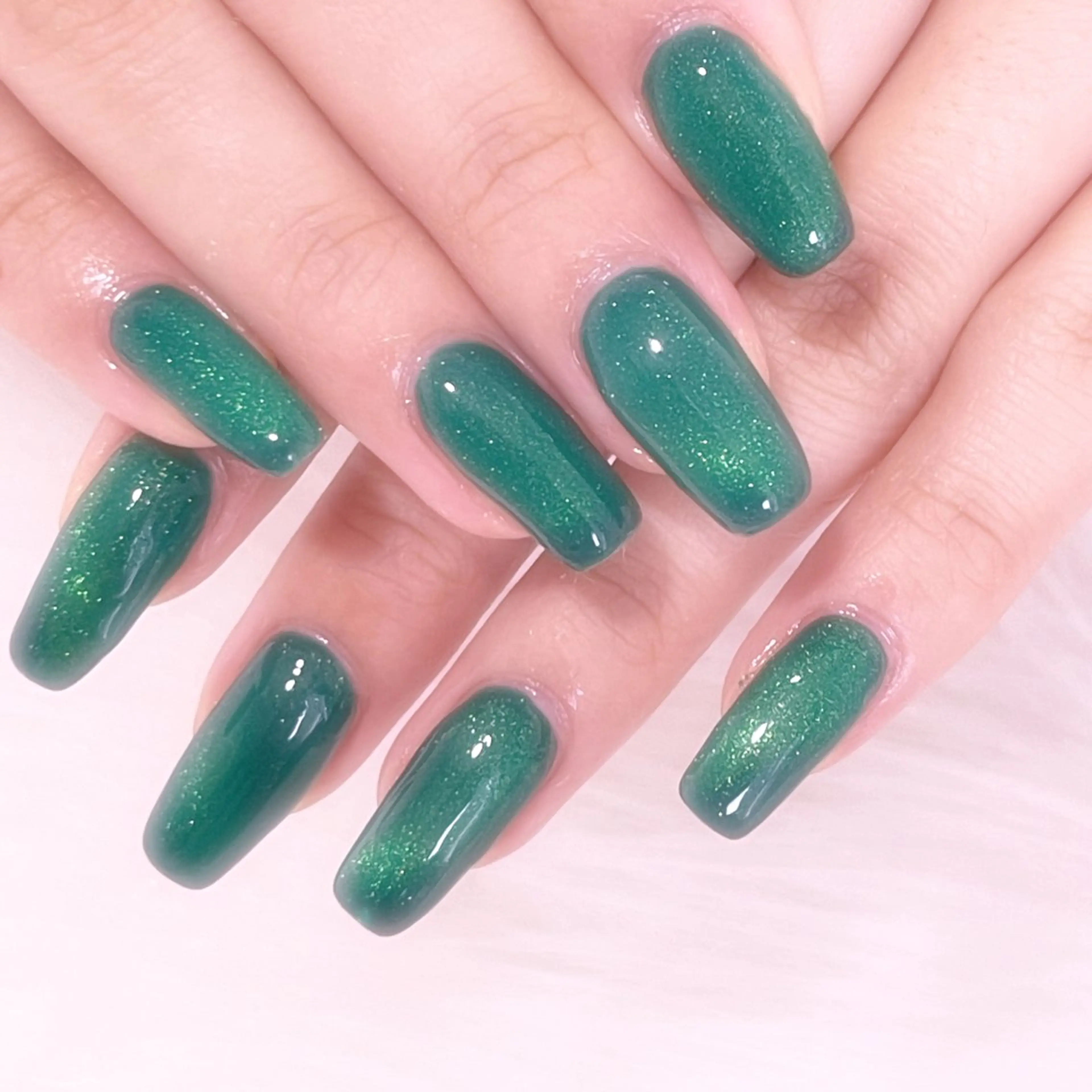 ネイル マグネットネイル ハンドネイル 梅島のネイル屋さん所属・梅島の ネイル屋さんのネイルデザイン