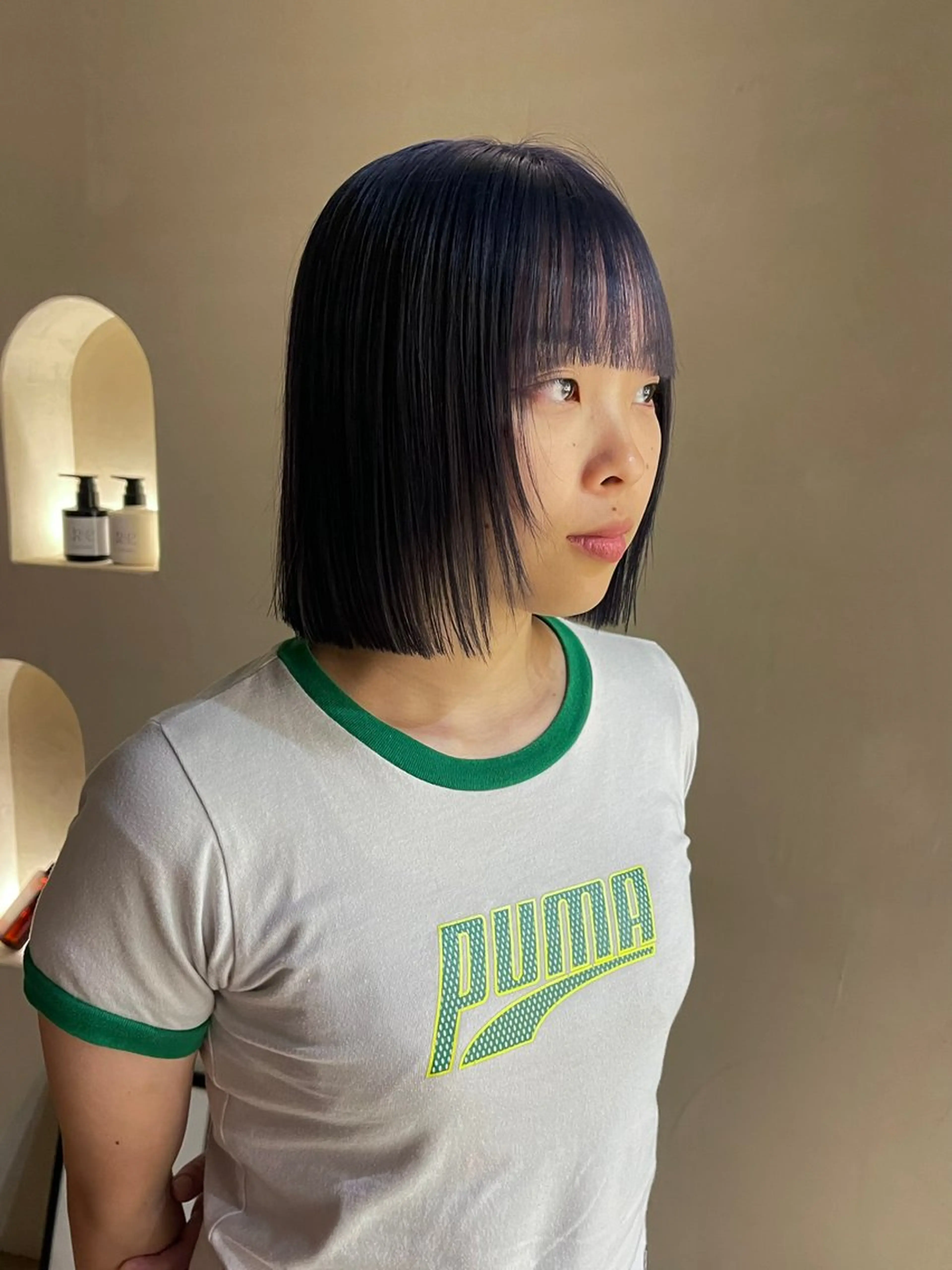 ミディアム カラー カット ヘアカラー bobカット・カラー 募集中/ yuriのヘアスタイル