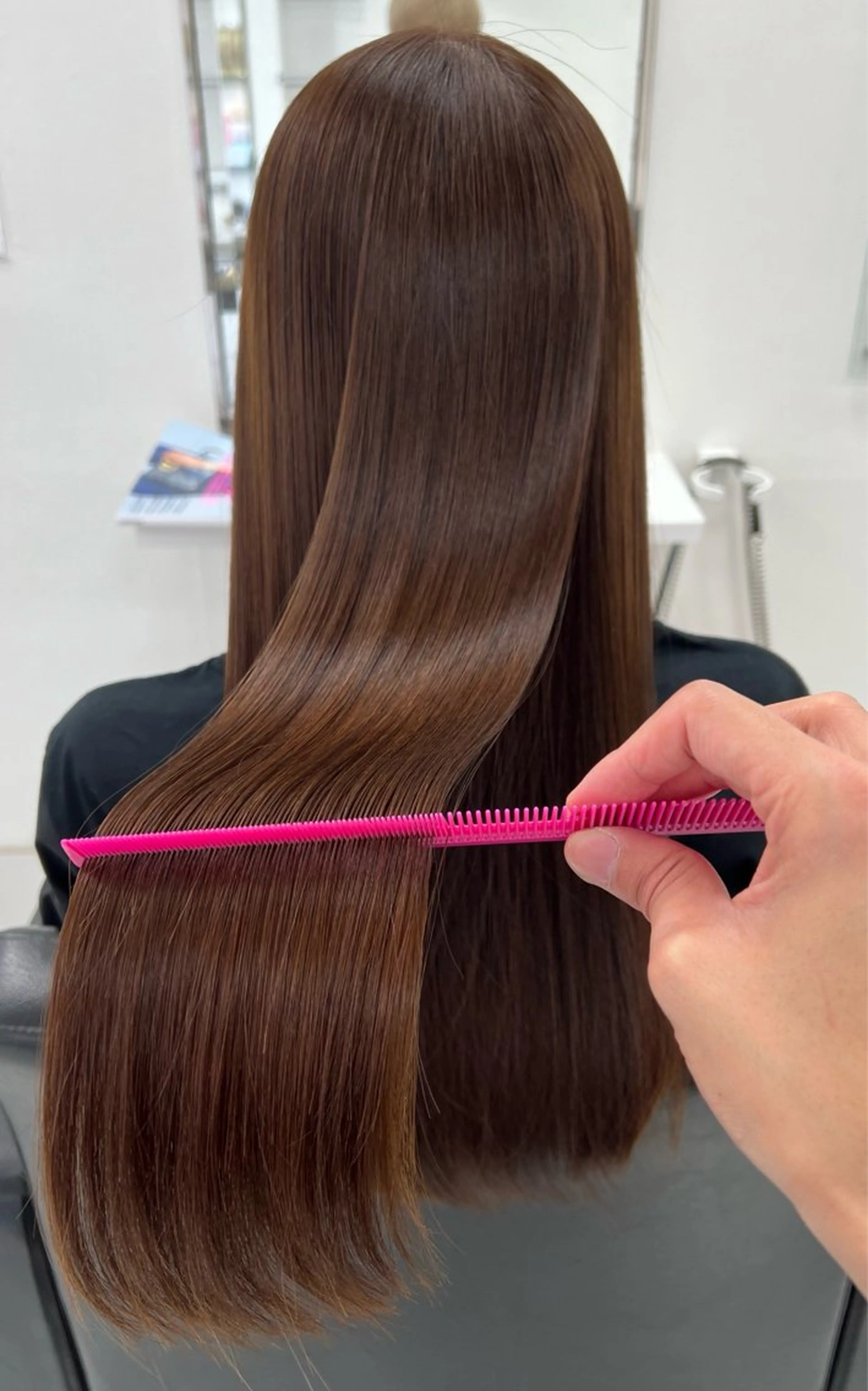 ロング パーマ カット 縮毛矯正 トリートメント 🍀TSUJINO/ 縮毛矯正/髪質改善のヘアスタイル