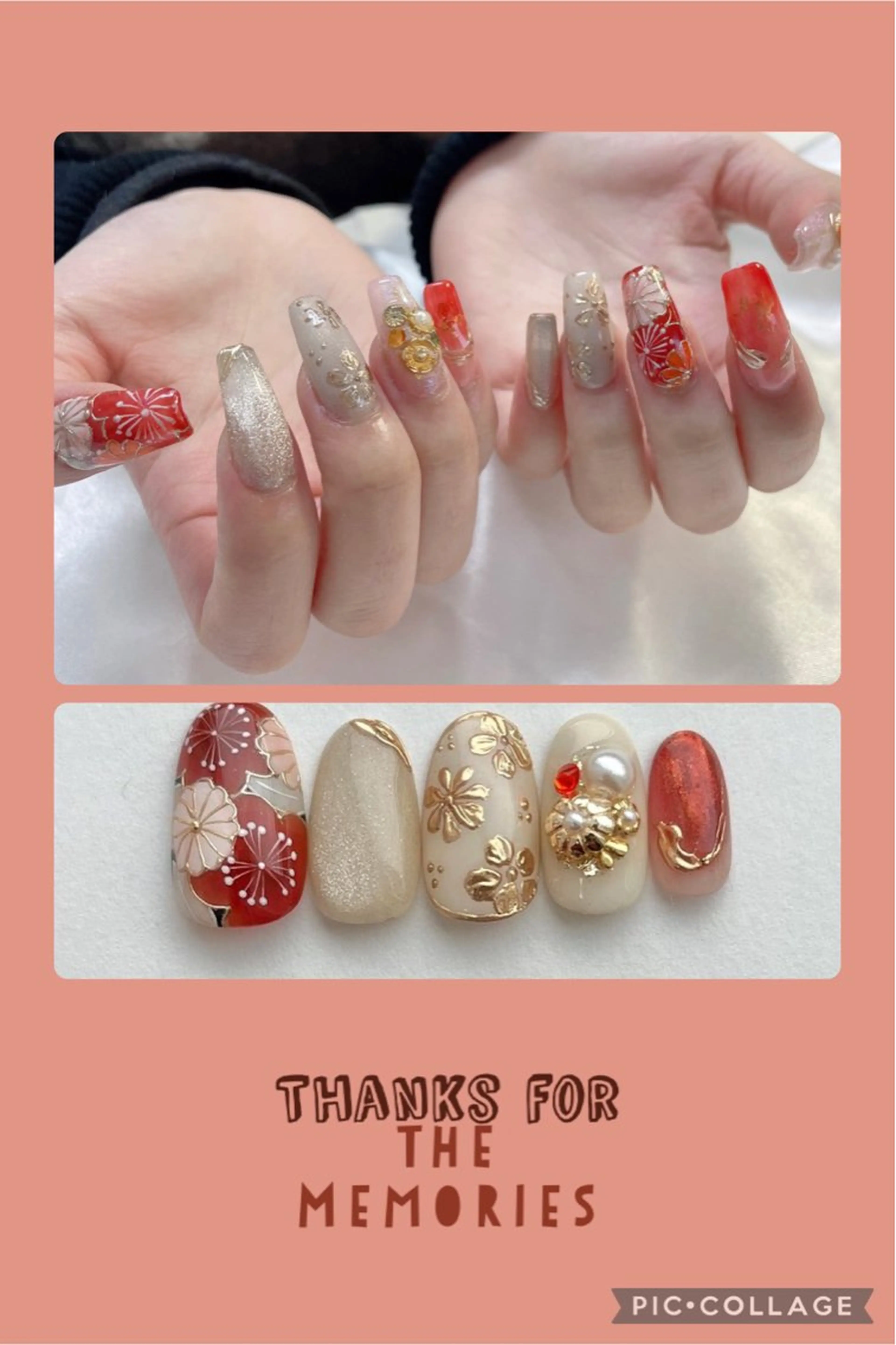 ネイル 成人式 Fleur  Nail所属・Fleur Nail大塚店のネイルデザイン