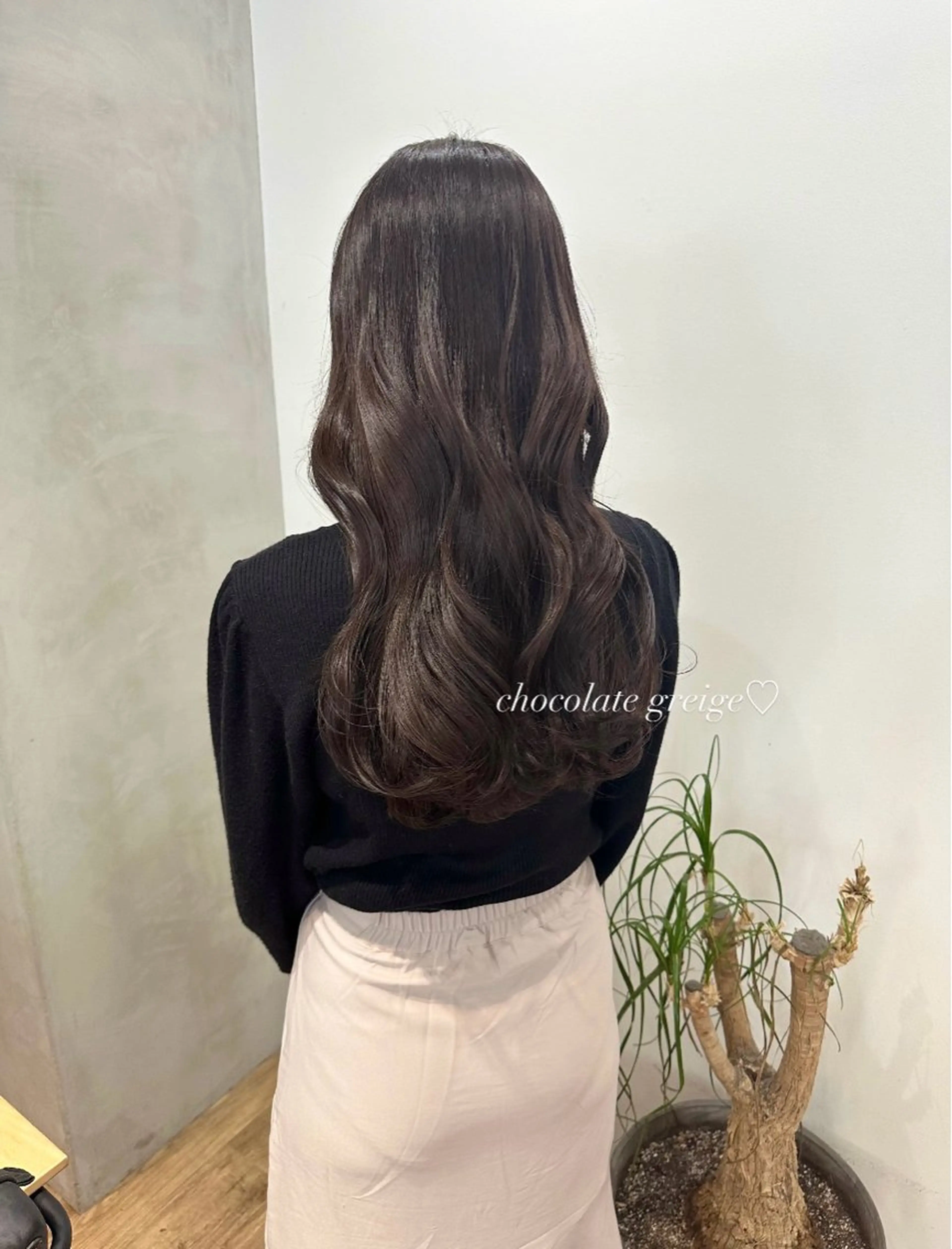 ロング カラー ヘアアレンジ ヘアカラー トリートメント himawari♡ 柔らかいカラーのヘアスタイル