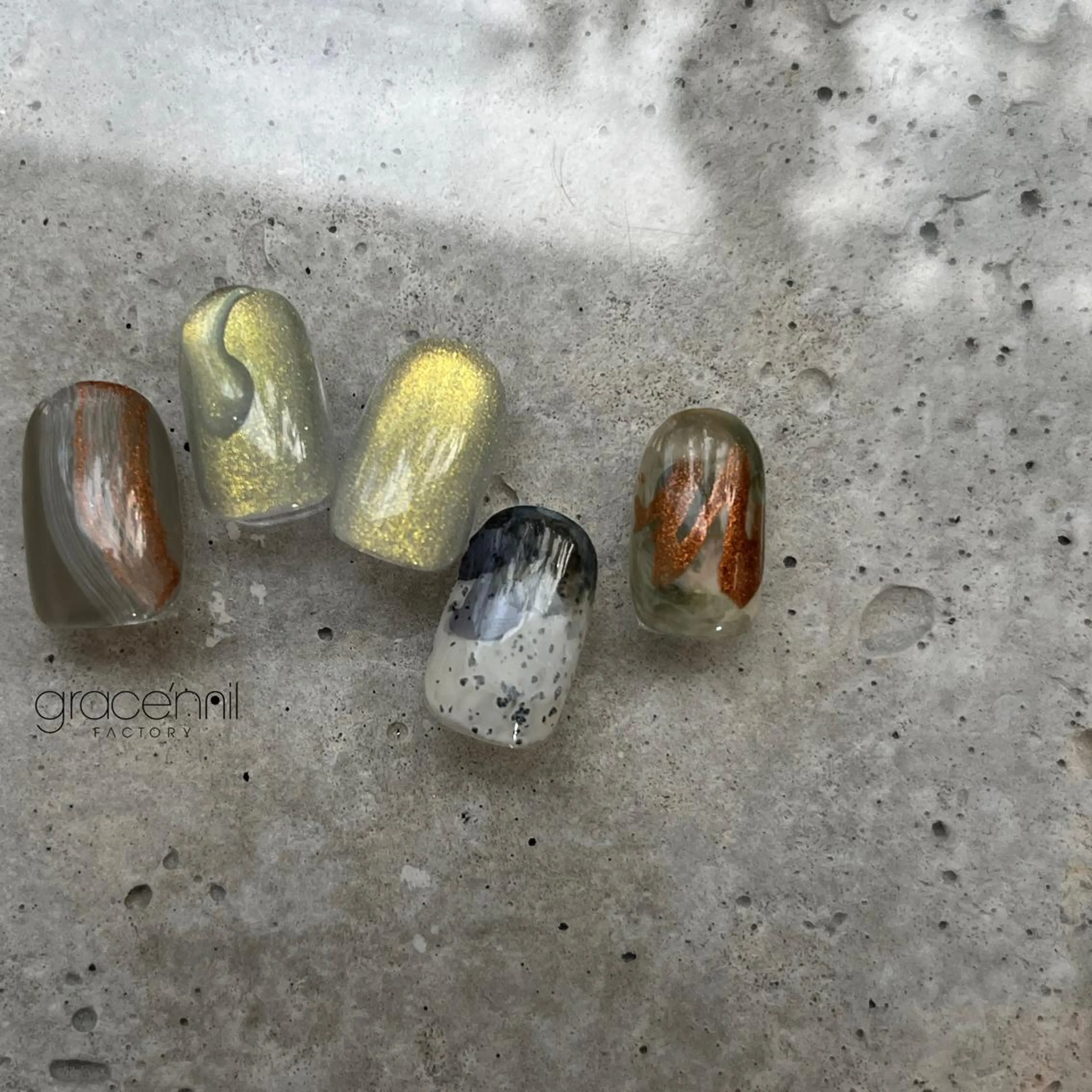 ネイル ハンドネイル gracenail factory所属・ヤマモト リカコのネイルデザイン