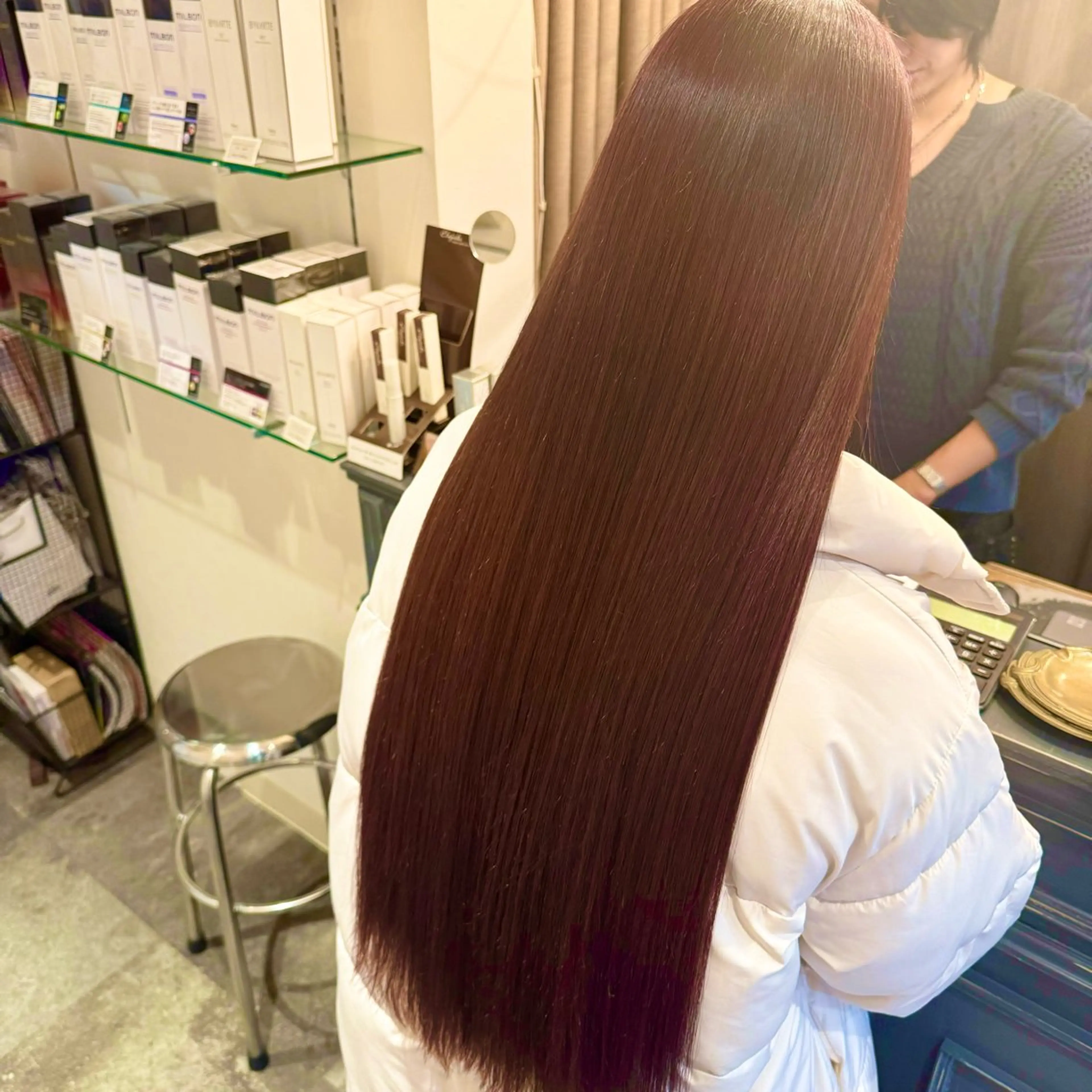 ロング ヘアカラー 髪質改善/縮毛矯正 Takahiroのヘアスタイル