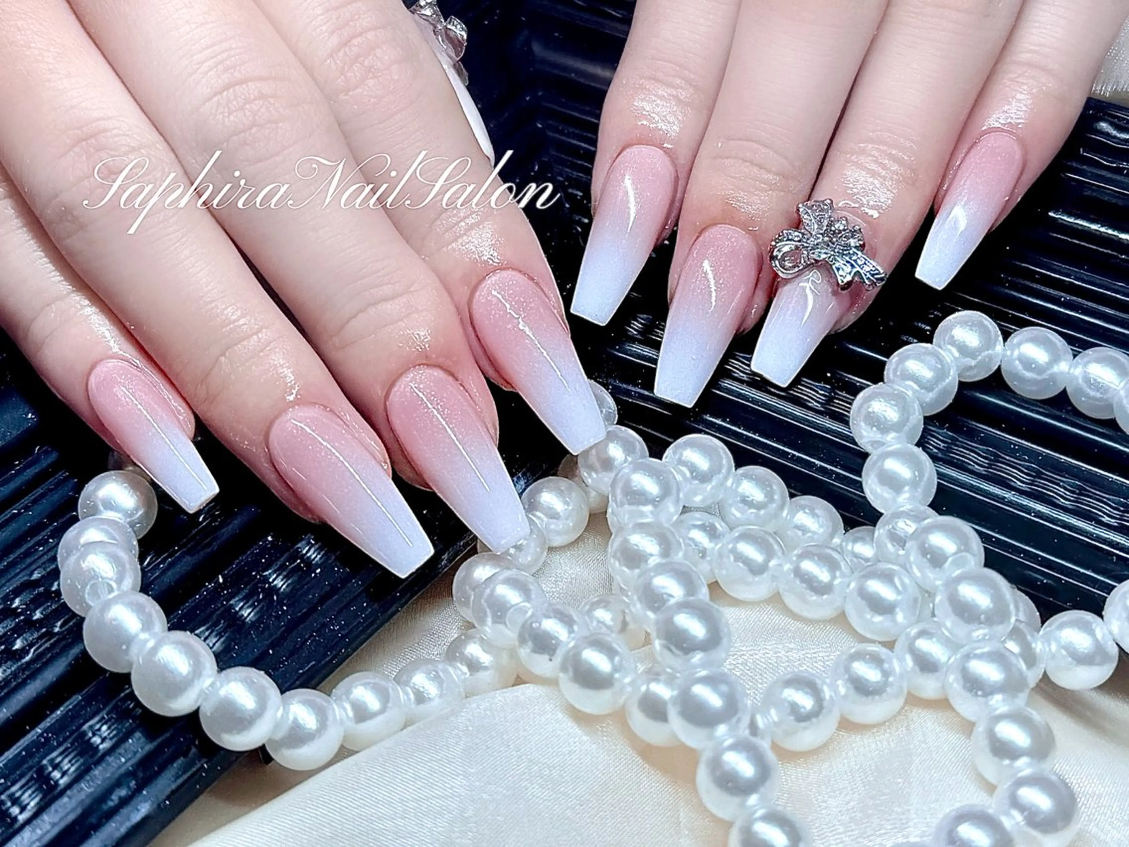 カラー ハンドネイル Saphiraネイル サロン錦糸町のネイルデザイン