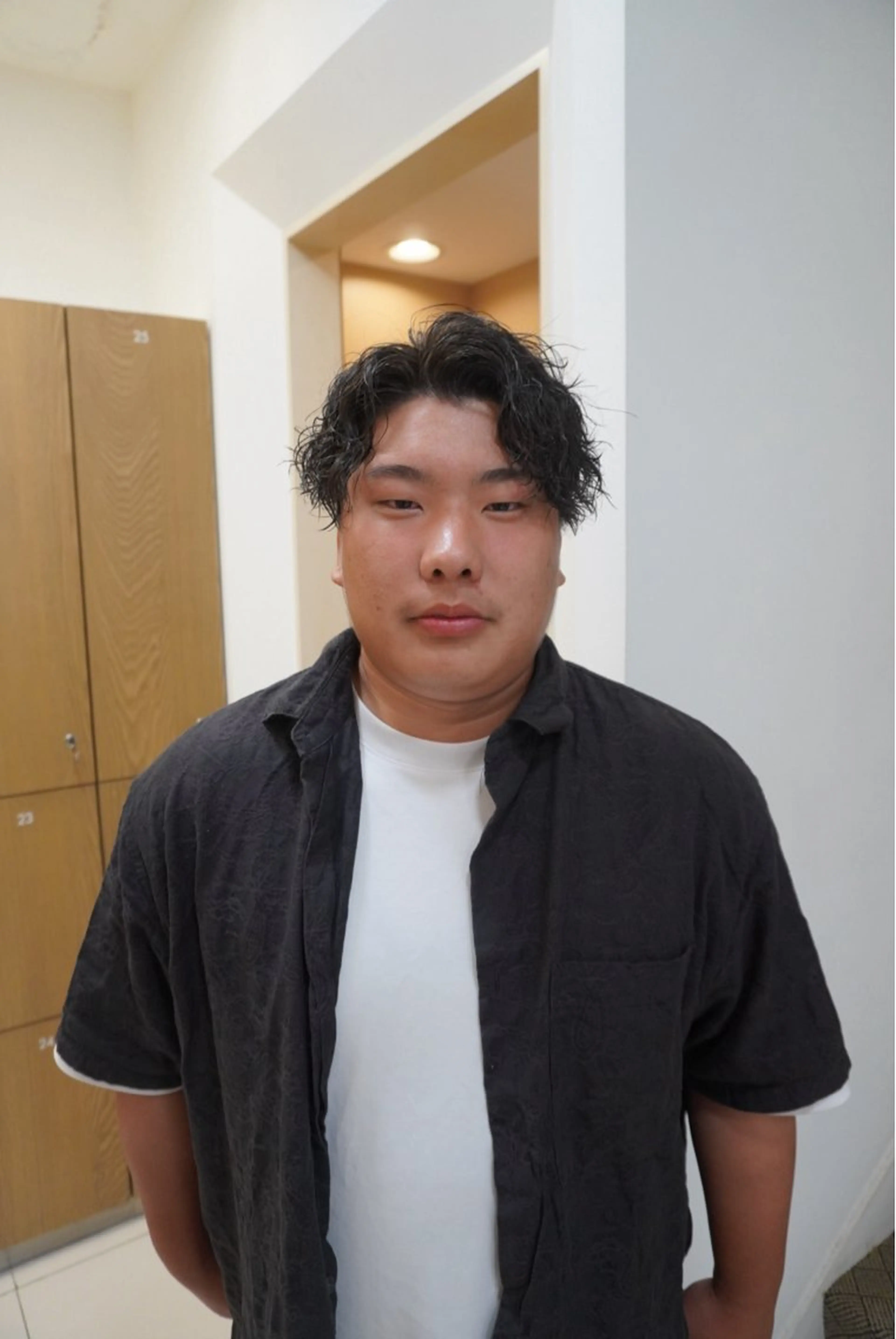 パーマ メンズ 光岡 楓稀のヘアスタイル