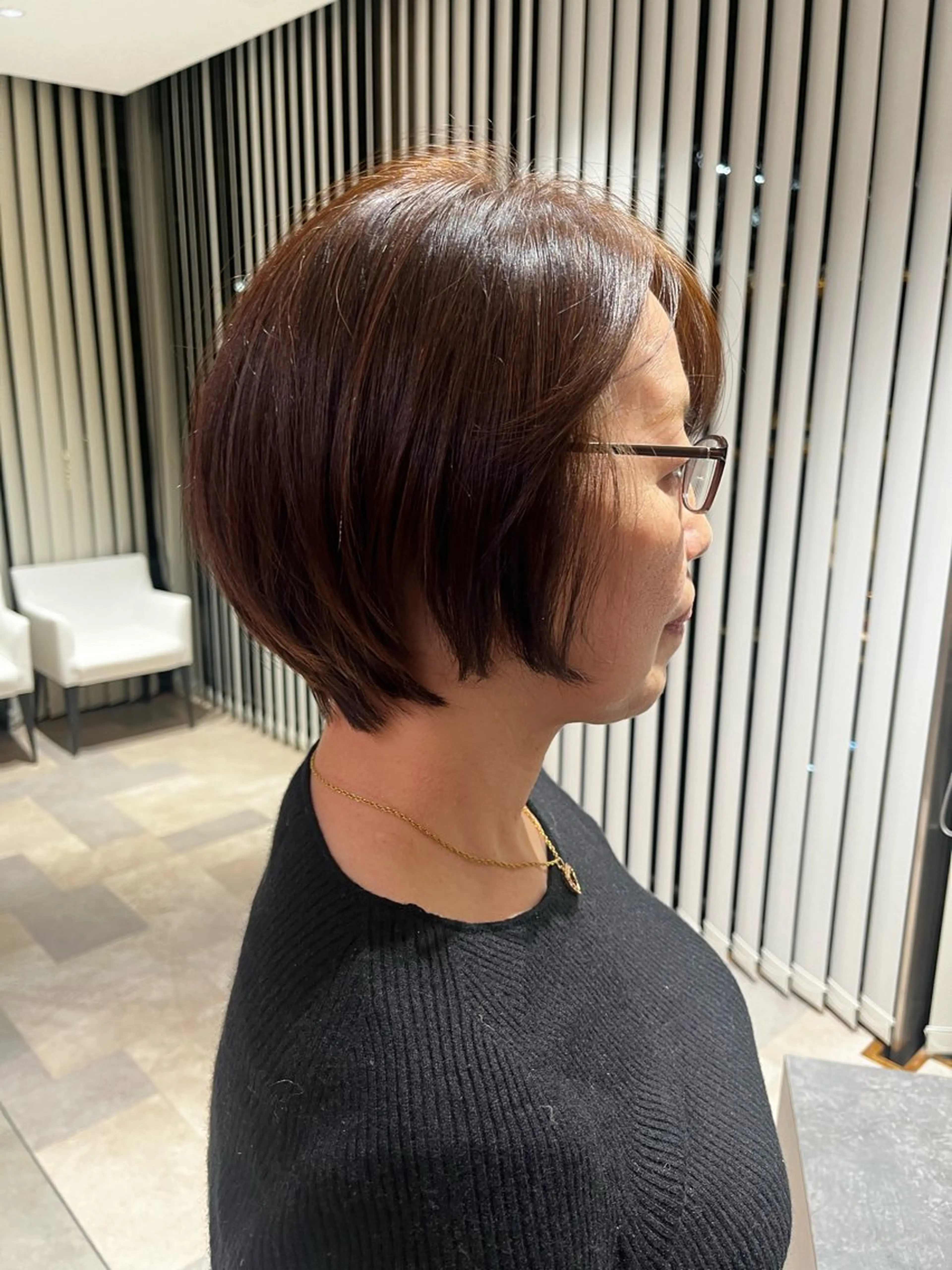 ショート 田内 満里奈のヘアスタイル