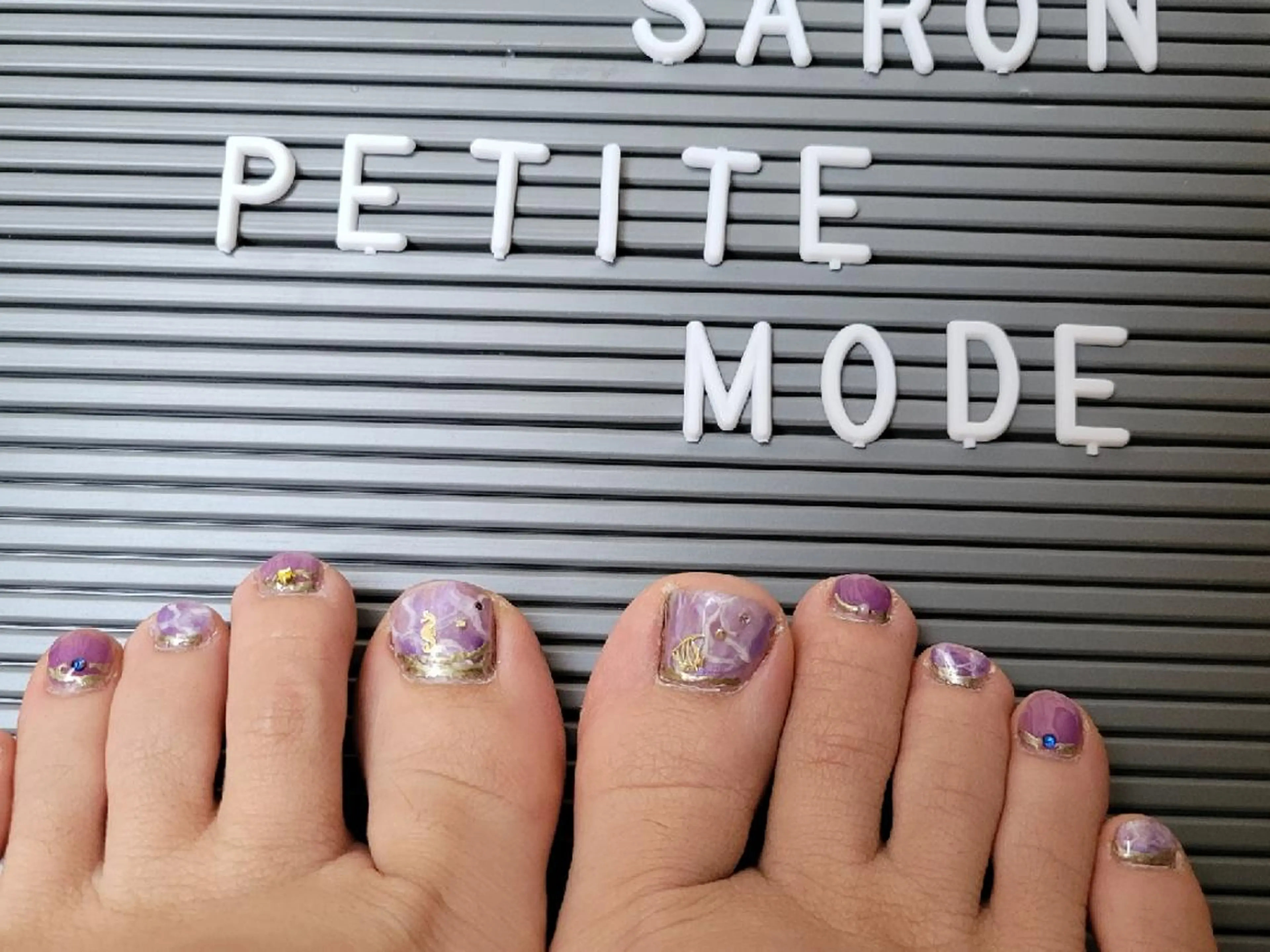 ネイル フットネイル nailsalon petitemodeのネイルデザイン