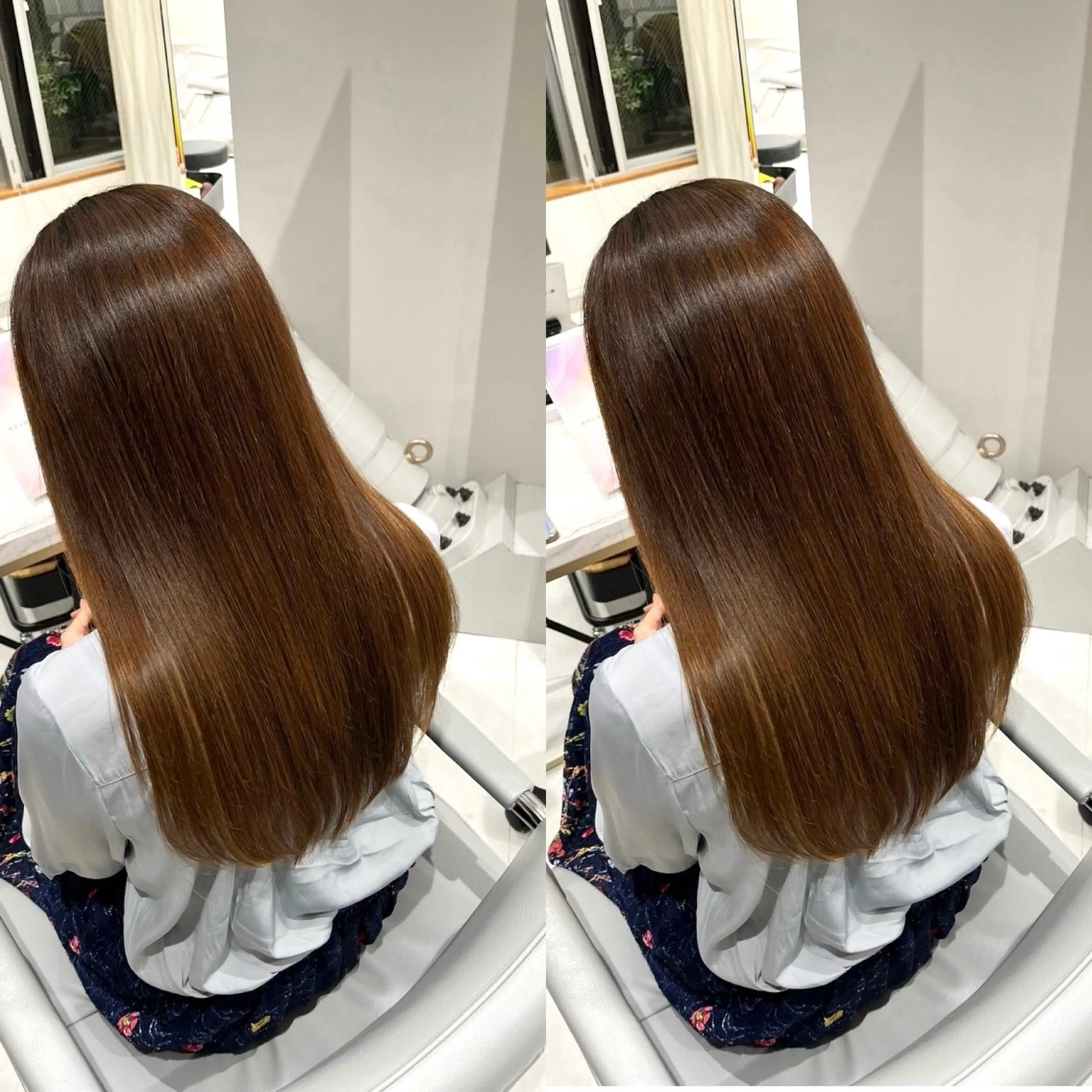 セミロング 半個室サロンyoures hair 髪質改善トリートメント東新宿店所属・榊原 竜弥のヘアスタイル