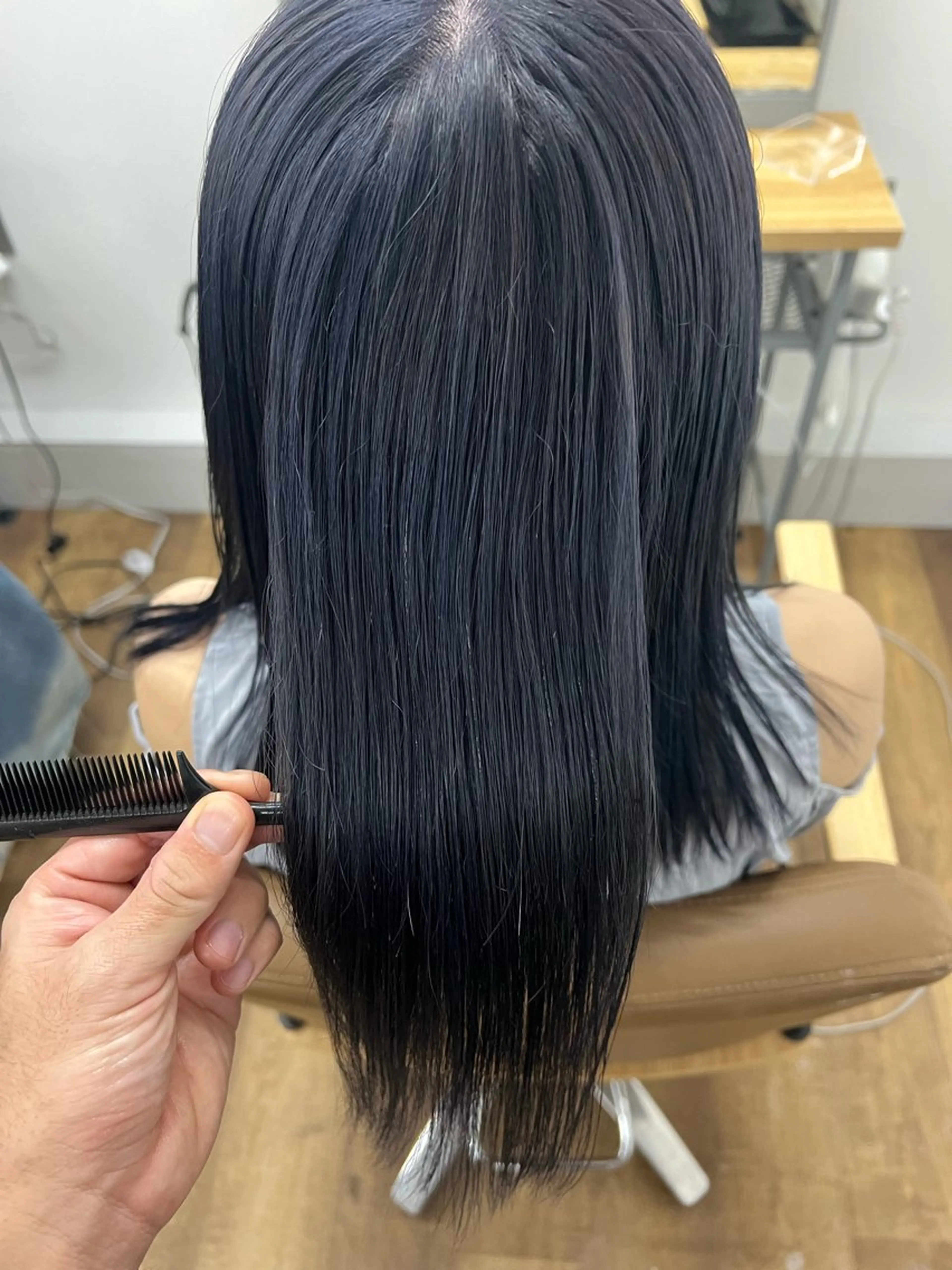 セミロング シンヤ/梅田/茶屋町 モデル募集中のヘアスタイル