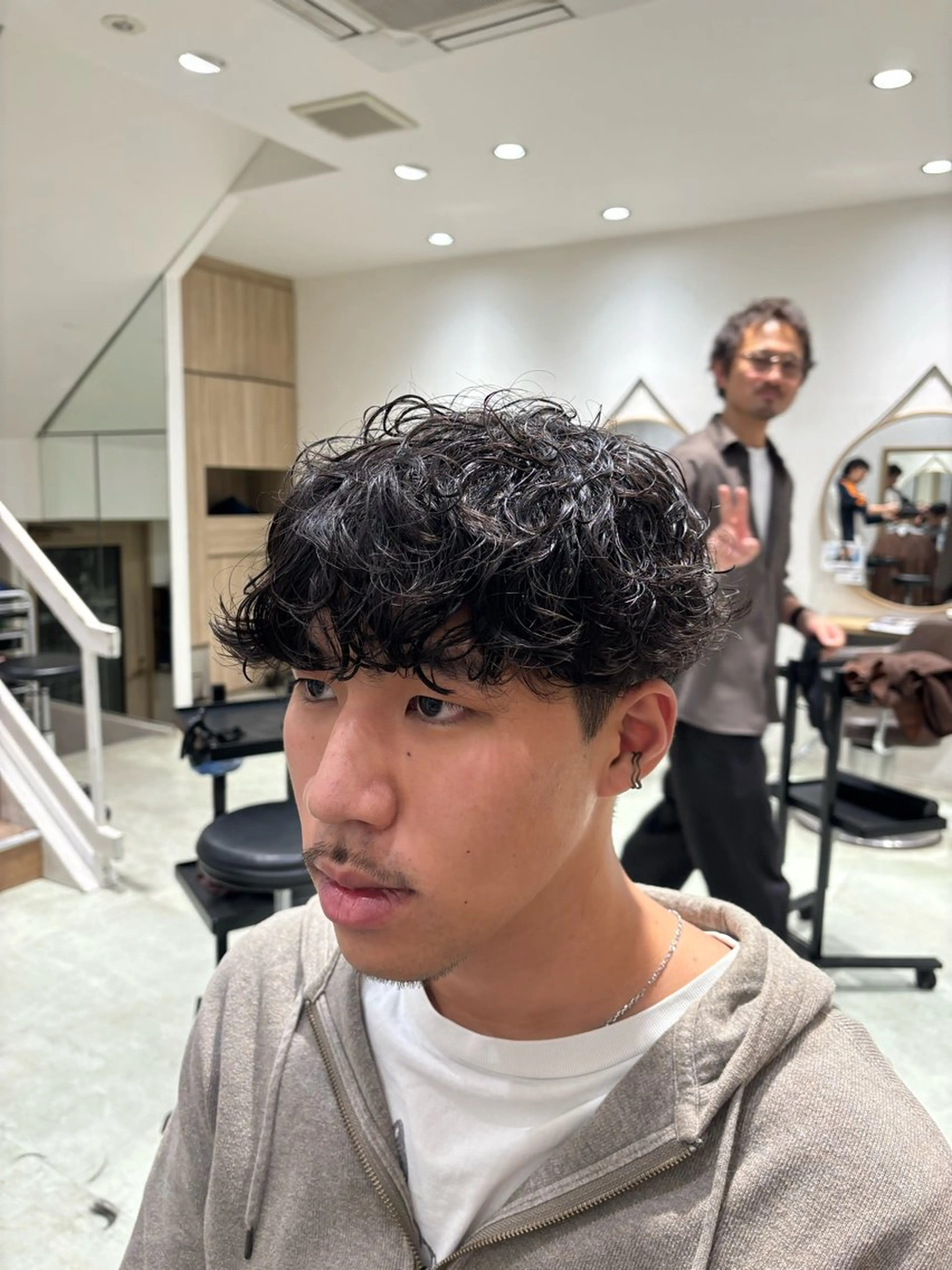 パーマ メンズ メンズカット/パーマ / ryo🐉のヘアスタイル