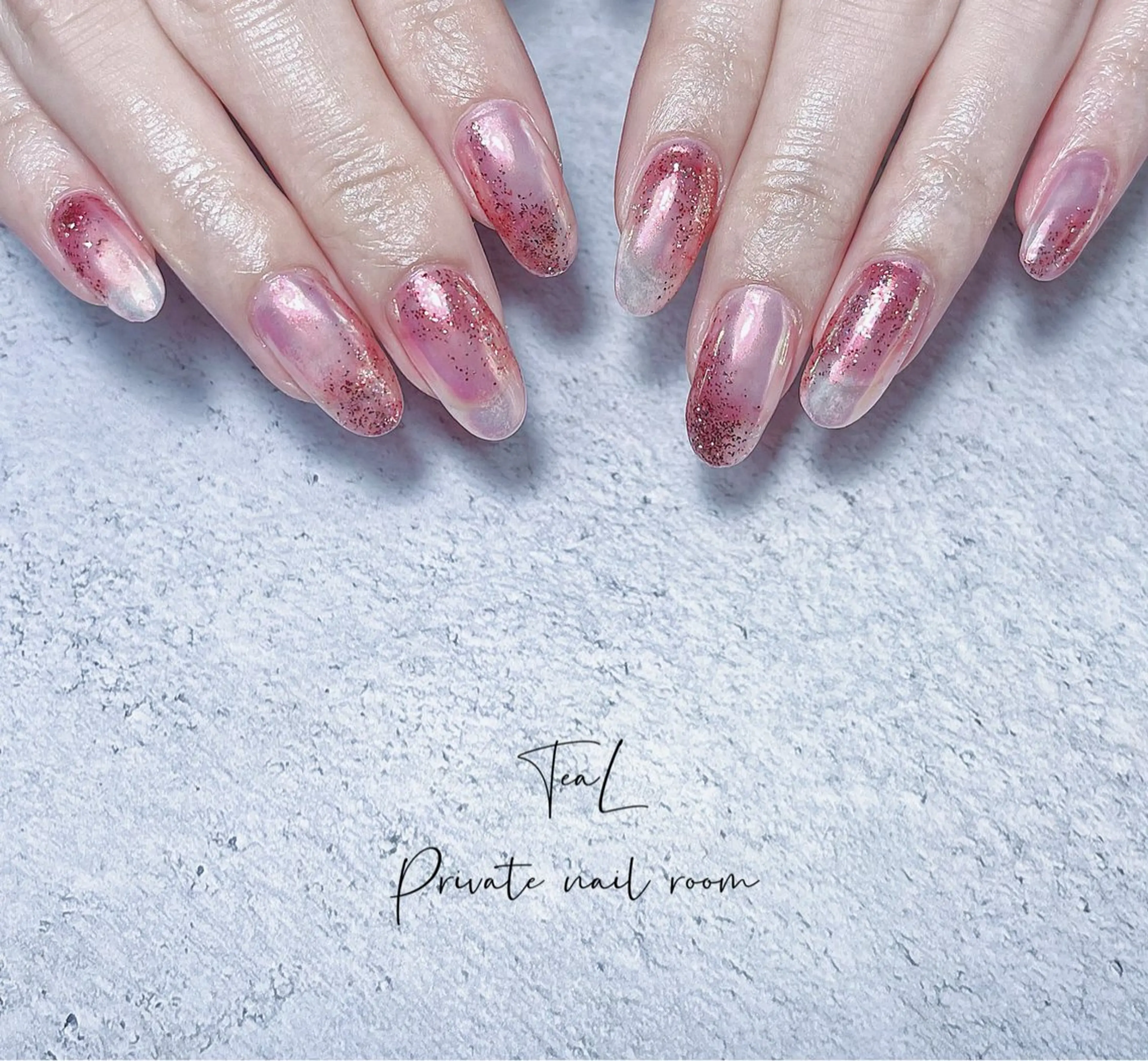 ネイル ハンドネイル TeaL nailのネイルデザイン