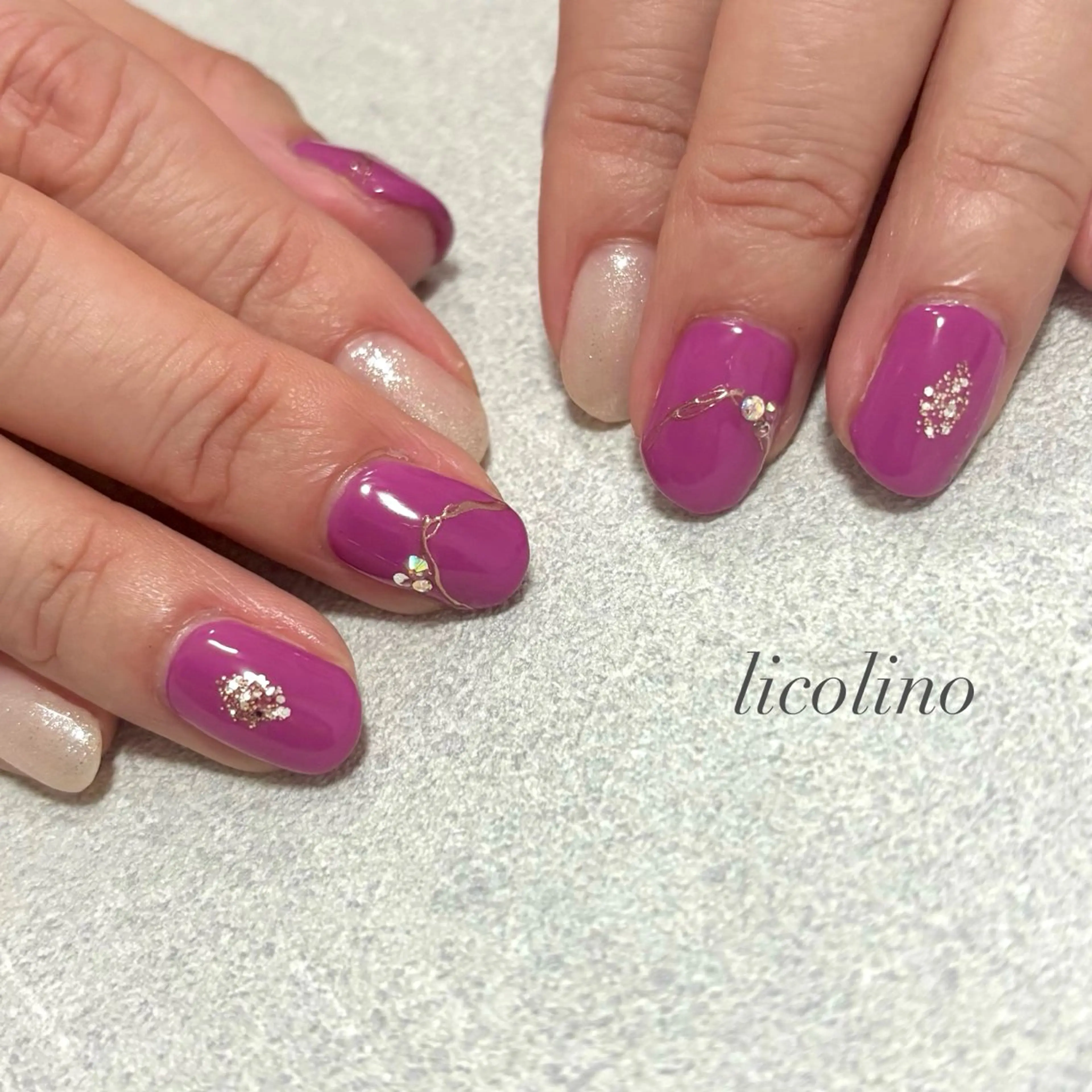ネイル licolino所属・nailsalon Honeymeのネイルデザイン