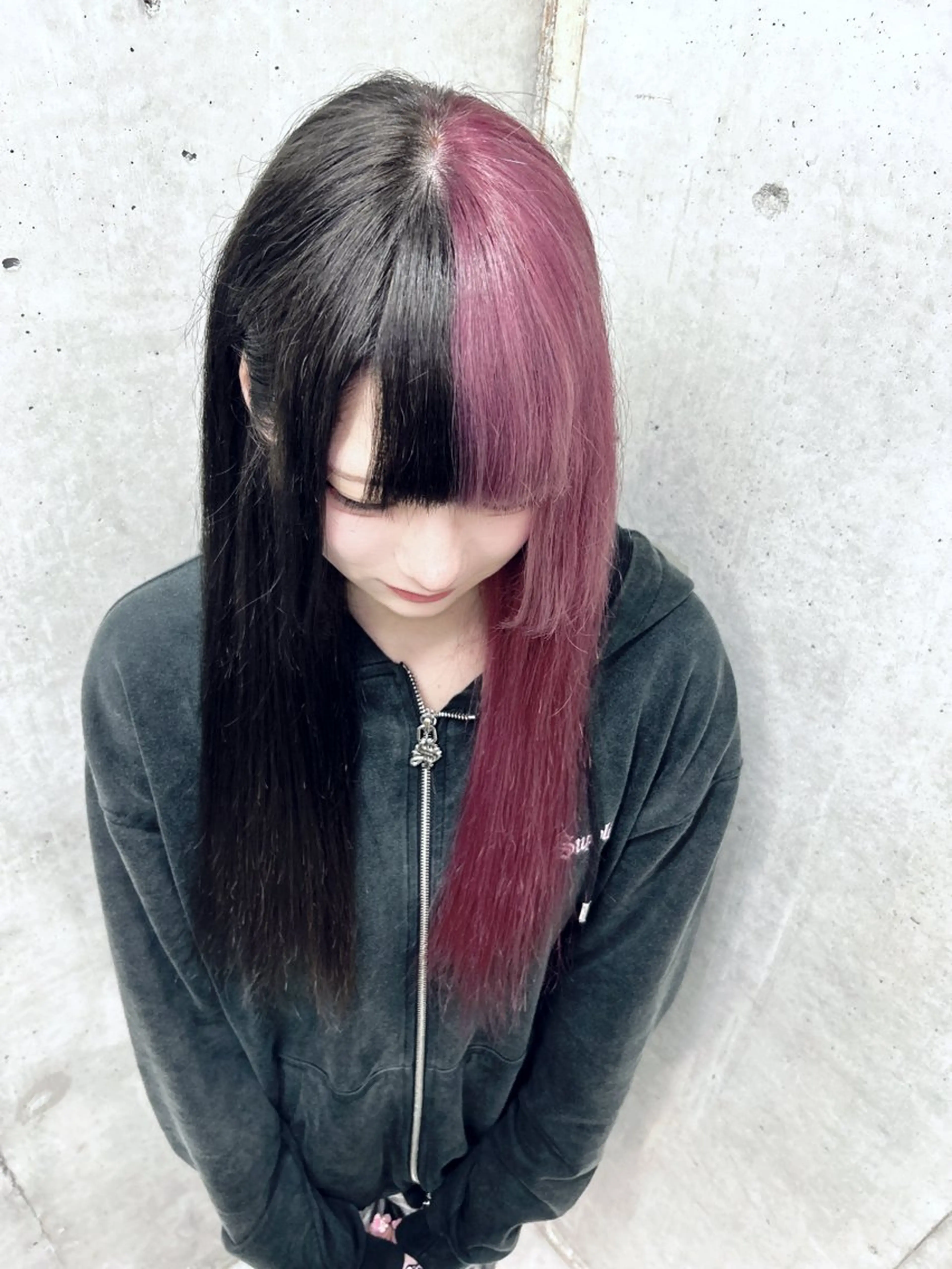 ロング ヘアカラー トリートメント ハイトーン/レイヤー /迫田龍明のヘアスタイル