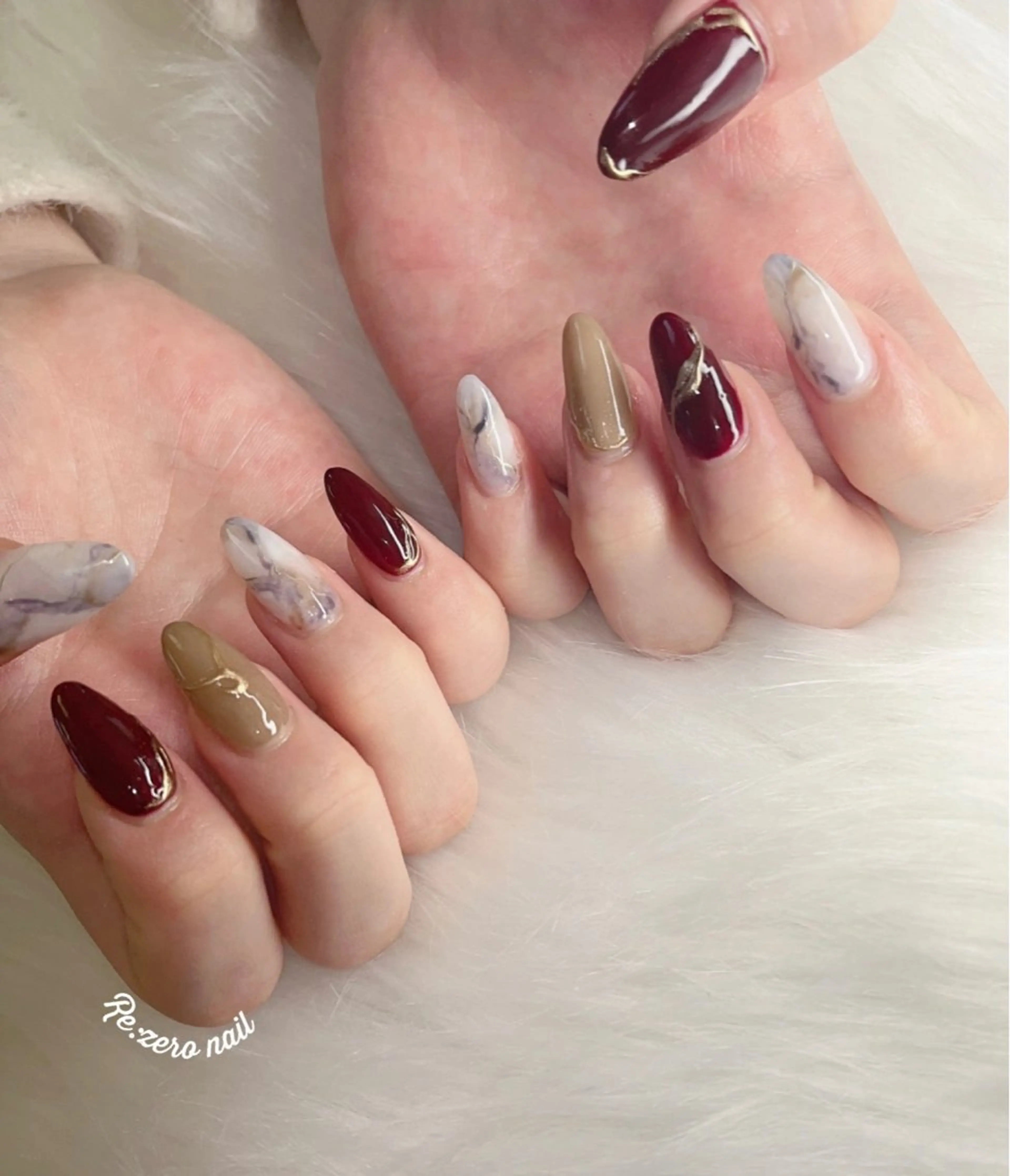 ネイル ハンドネイル Re:∅ nail /HIRAMOTOのネイルデザイン