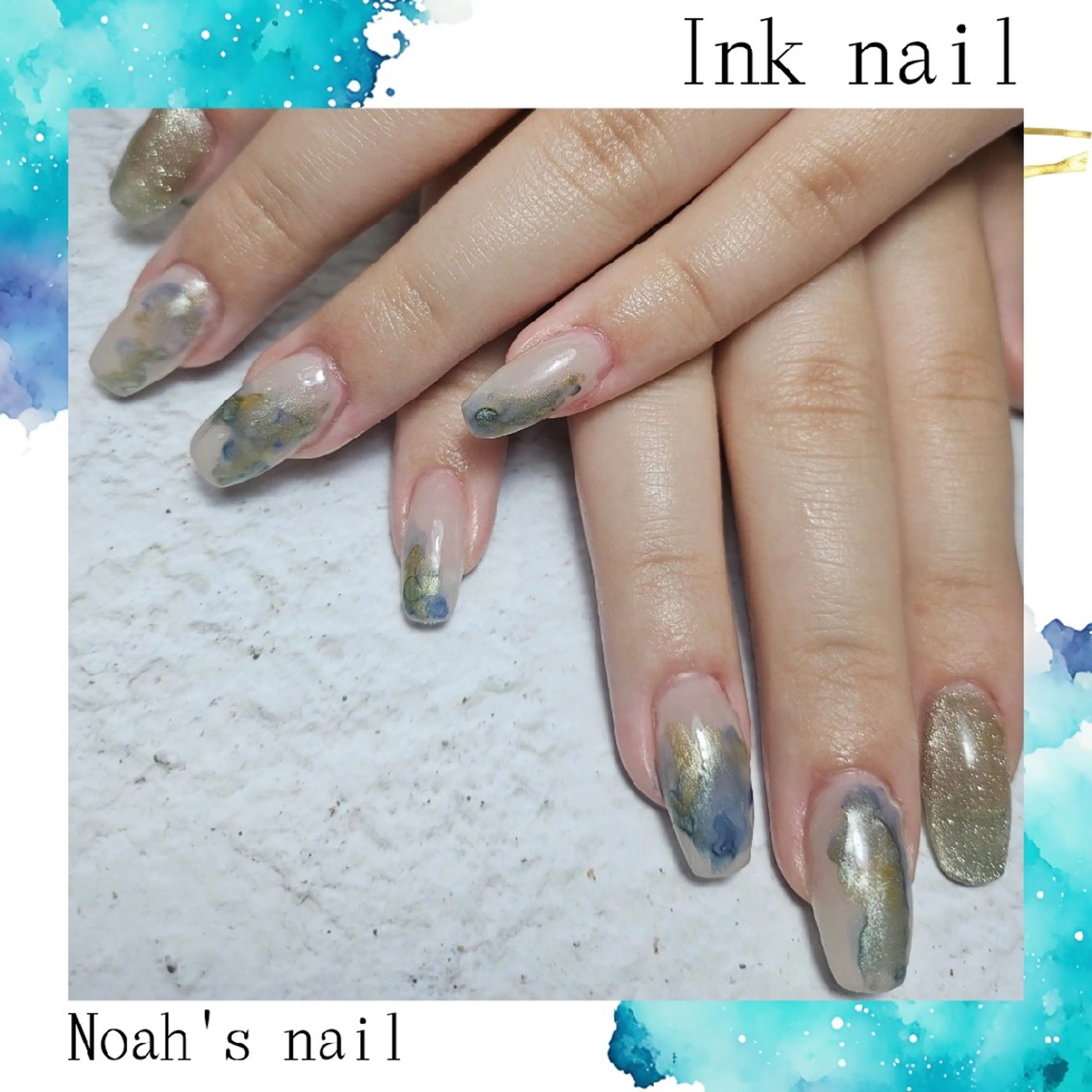 ネイル ニュアンスネイル Noah'snail   のネイルデザイン