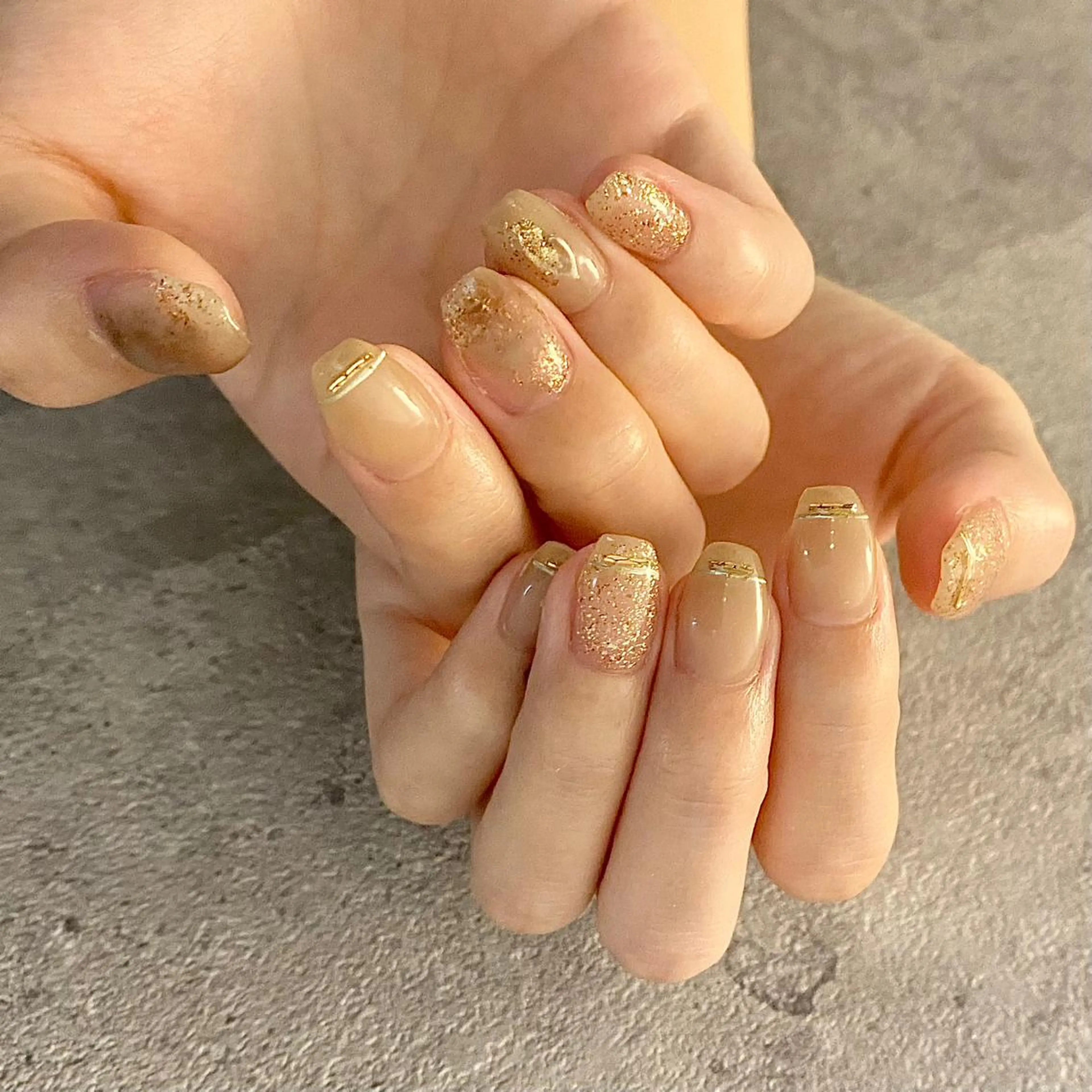 ネイル Ray. /綺麗目ニュアンスのネイルデザイン