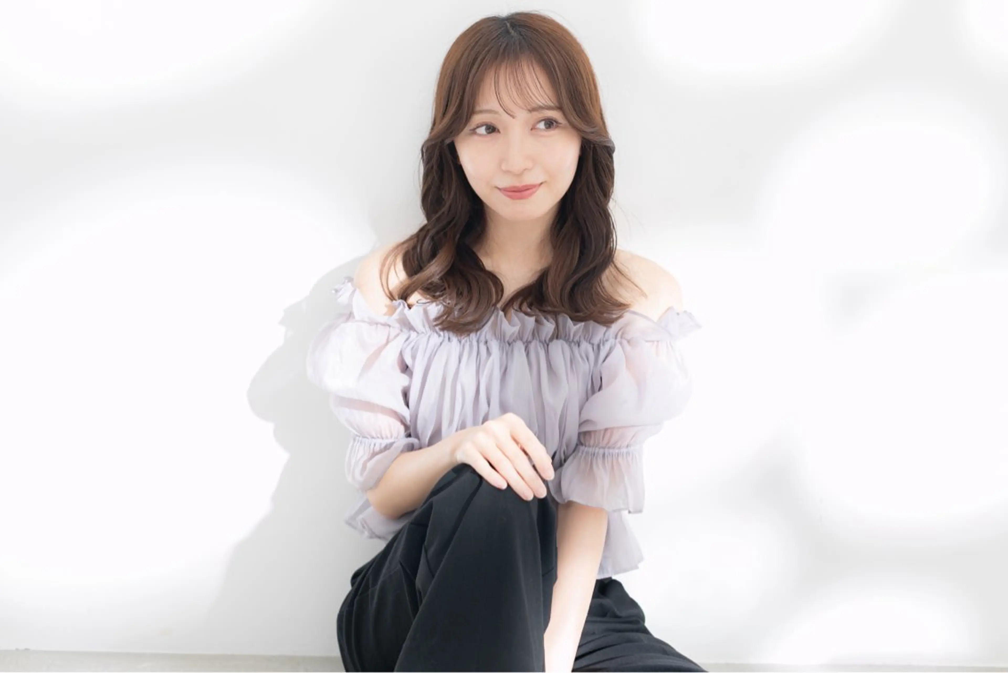 セミロング カラー カット ヘアカラー トリートメント Cloe所属・久世 聡のヘアスタイル