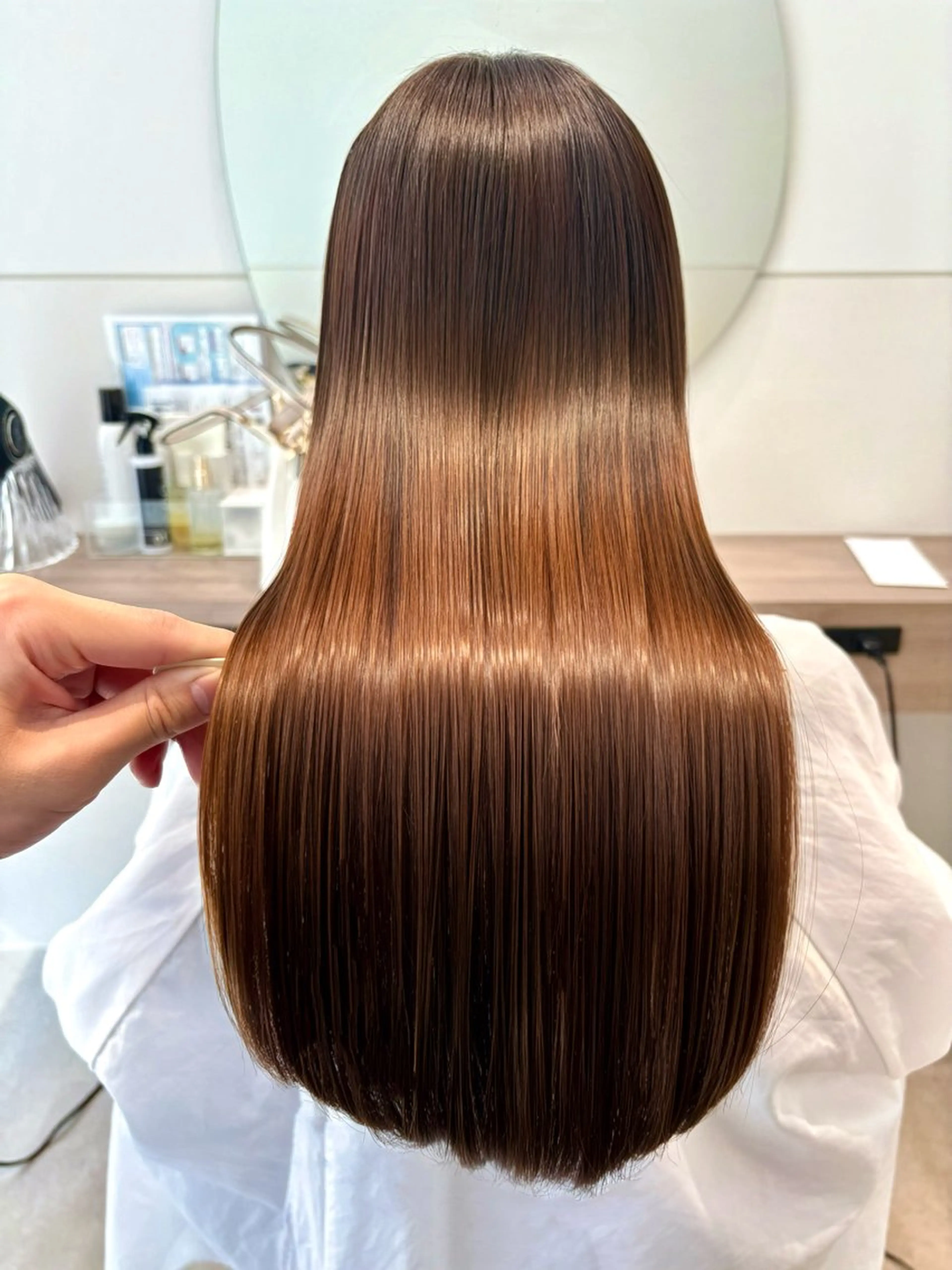 ミディアム カラー パーマ 縮毛矯正 トリートメント カット ヘアカラー 縮毛矯正 トリートメント 🍀最上級の美髪👑 髪質改善🍀英司のヘアスタイル