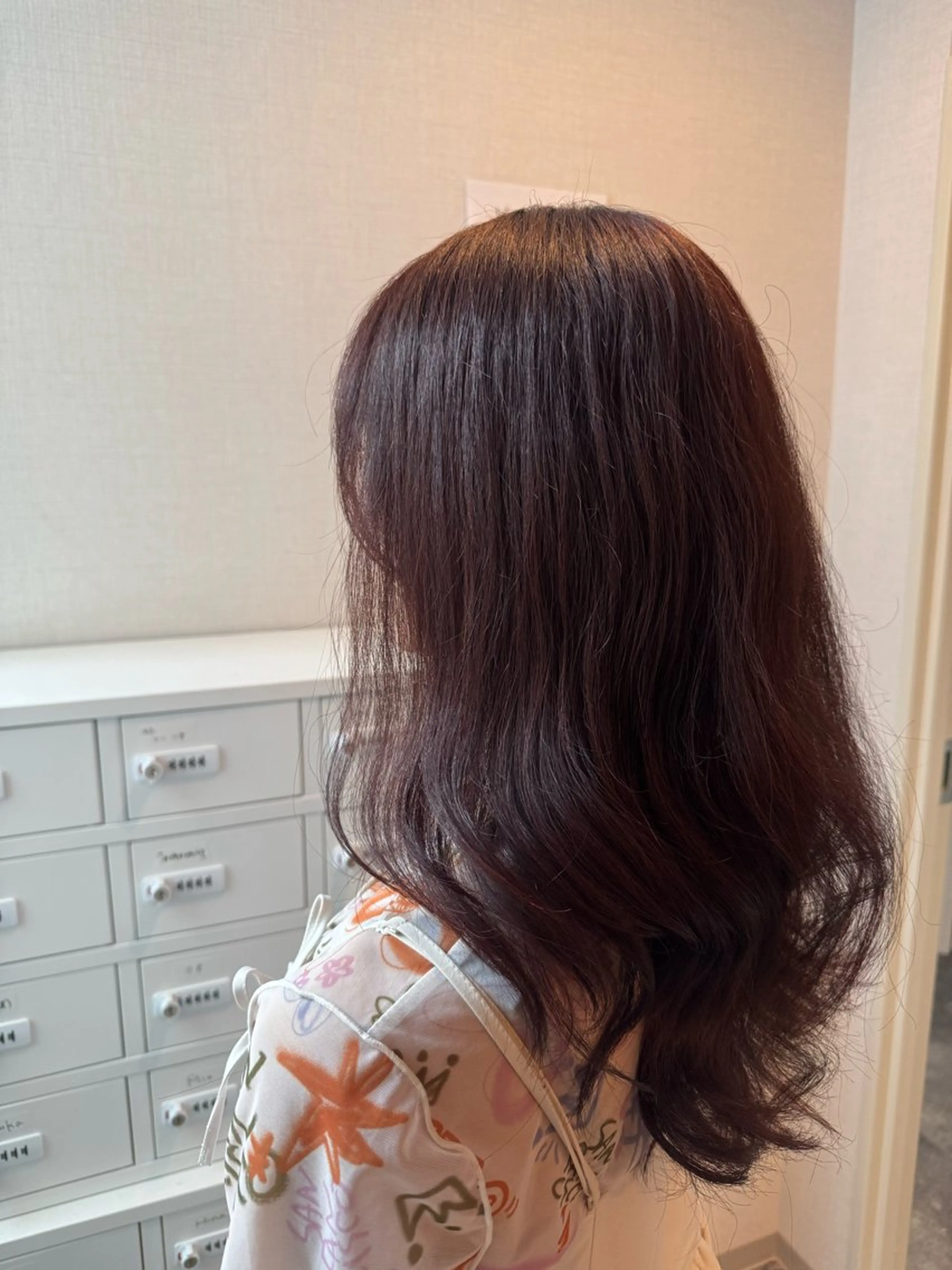 セミロング カット ヘアカラー トリートメント nest. SHUNのヘアスタイル