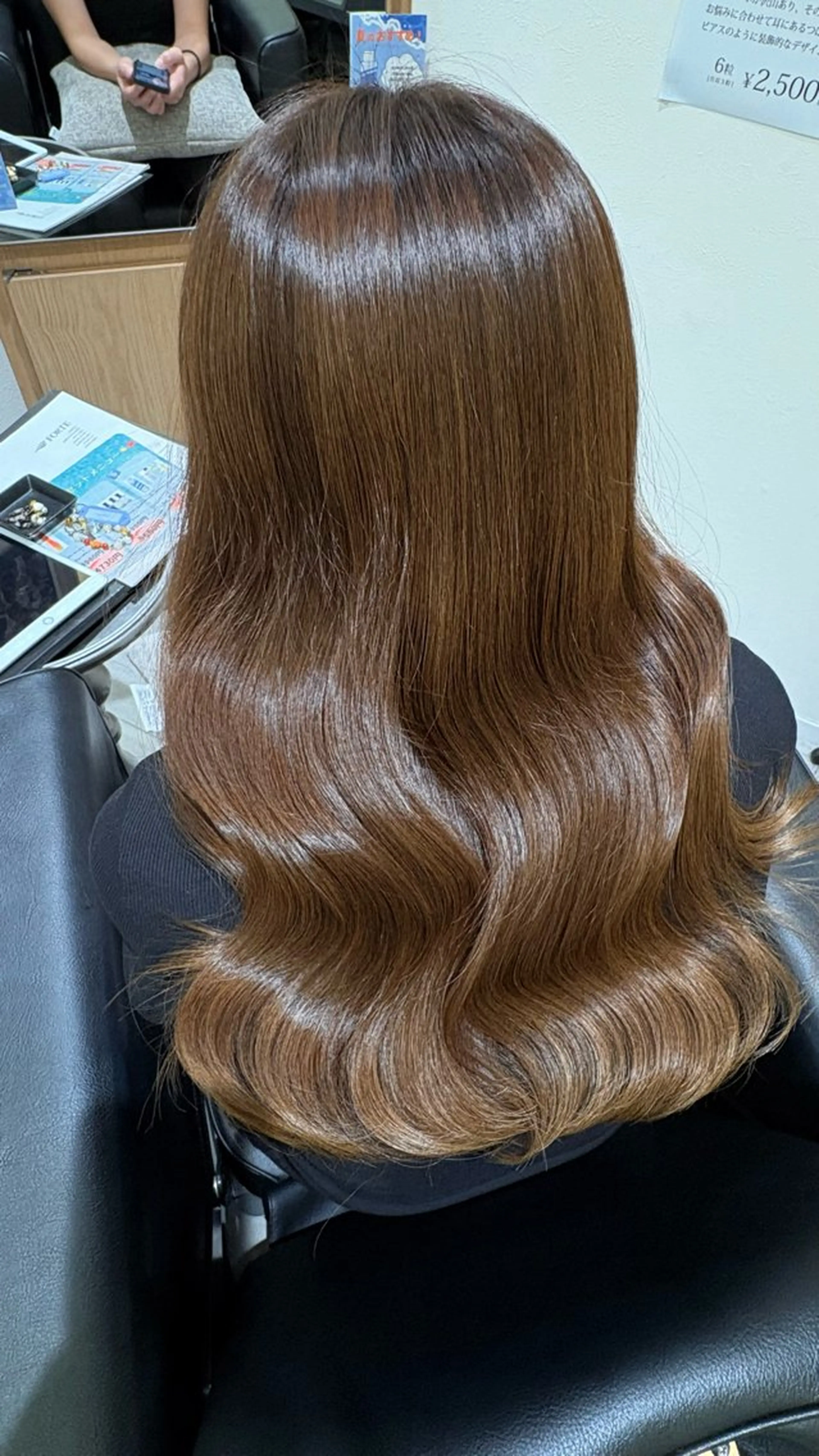 ロング カラー ヘアアレンジ ヘアセット 髪質改善/艶カラー❄ 𝐲𝐮𝐮.のヘアスタイル