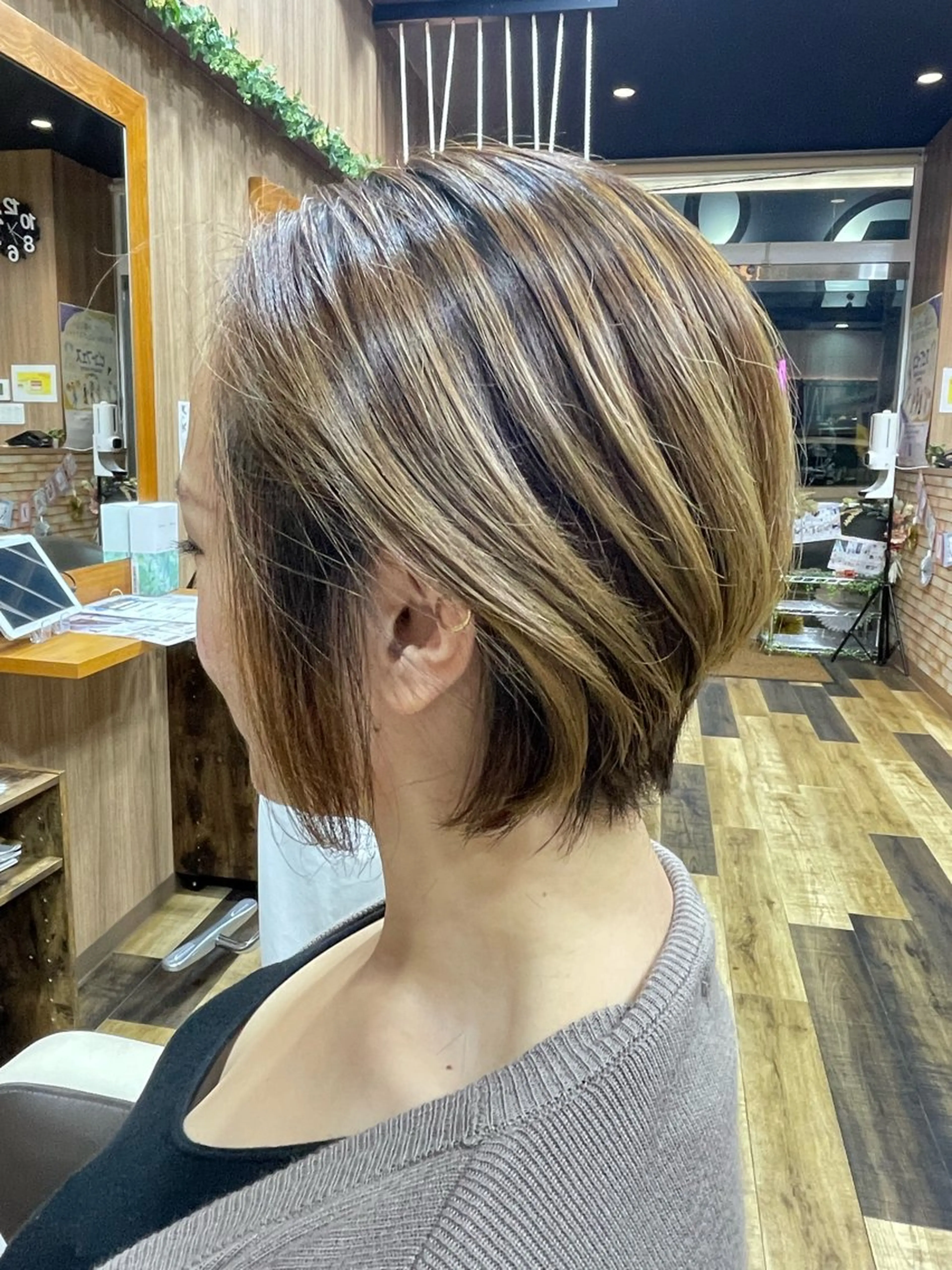 ショート カット 山際勇策 /岐阜美容師のヘアスタイル